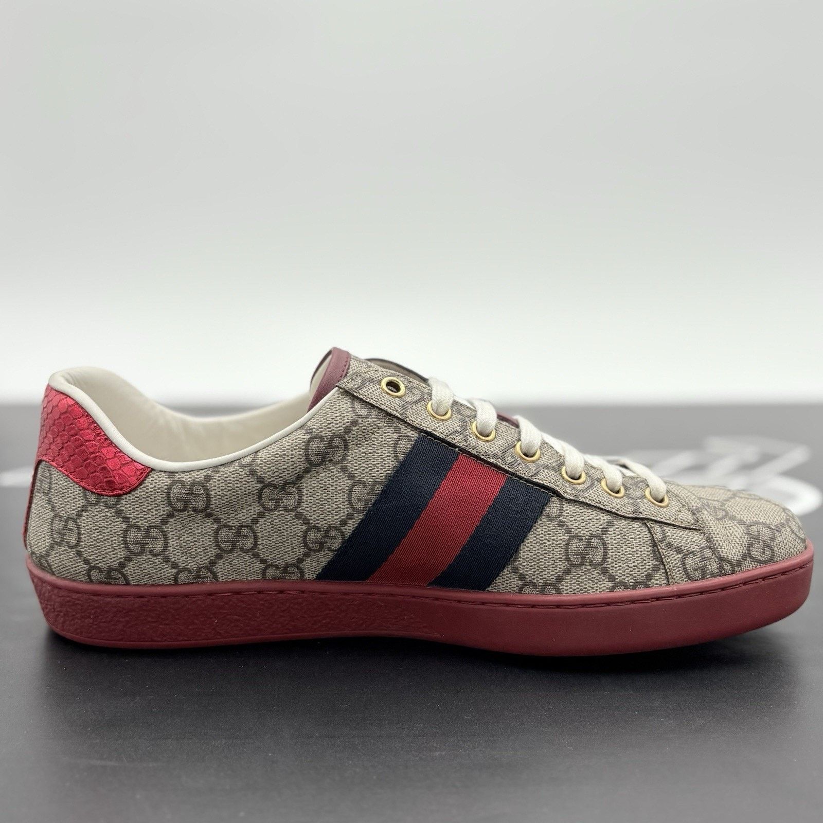 Gucci Gucci Ace GG Supreme ' Beige ' | GREAT CONDITION! Size US 8.5 / EU 41-42 - 10 Thumbnail
