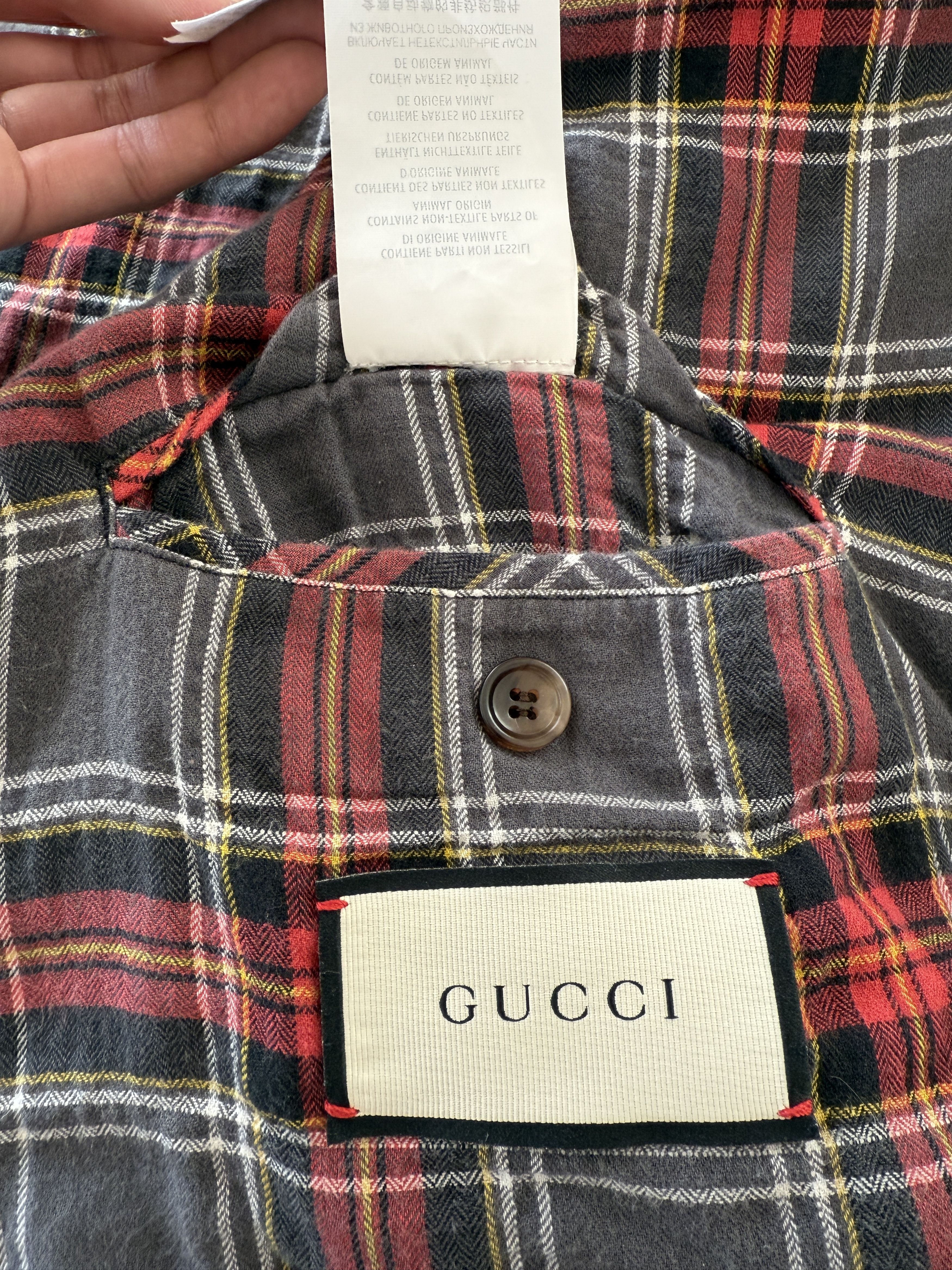 Gucci Gucci Amor Caecus Denim Jacket GUC410908 Size US S / EU 44-46 / 1 - 8 Thumbnail