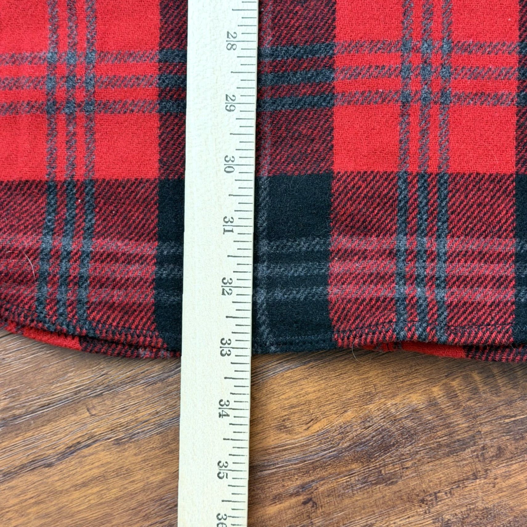 Gap VINTAGE GAP Shirt Mens XL Red Wool Blend Flannel Long Sleeve Pockets Size US XL / EU 56 / 4 - 7 Thumbnail
