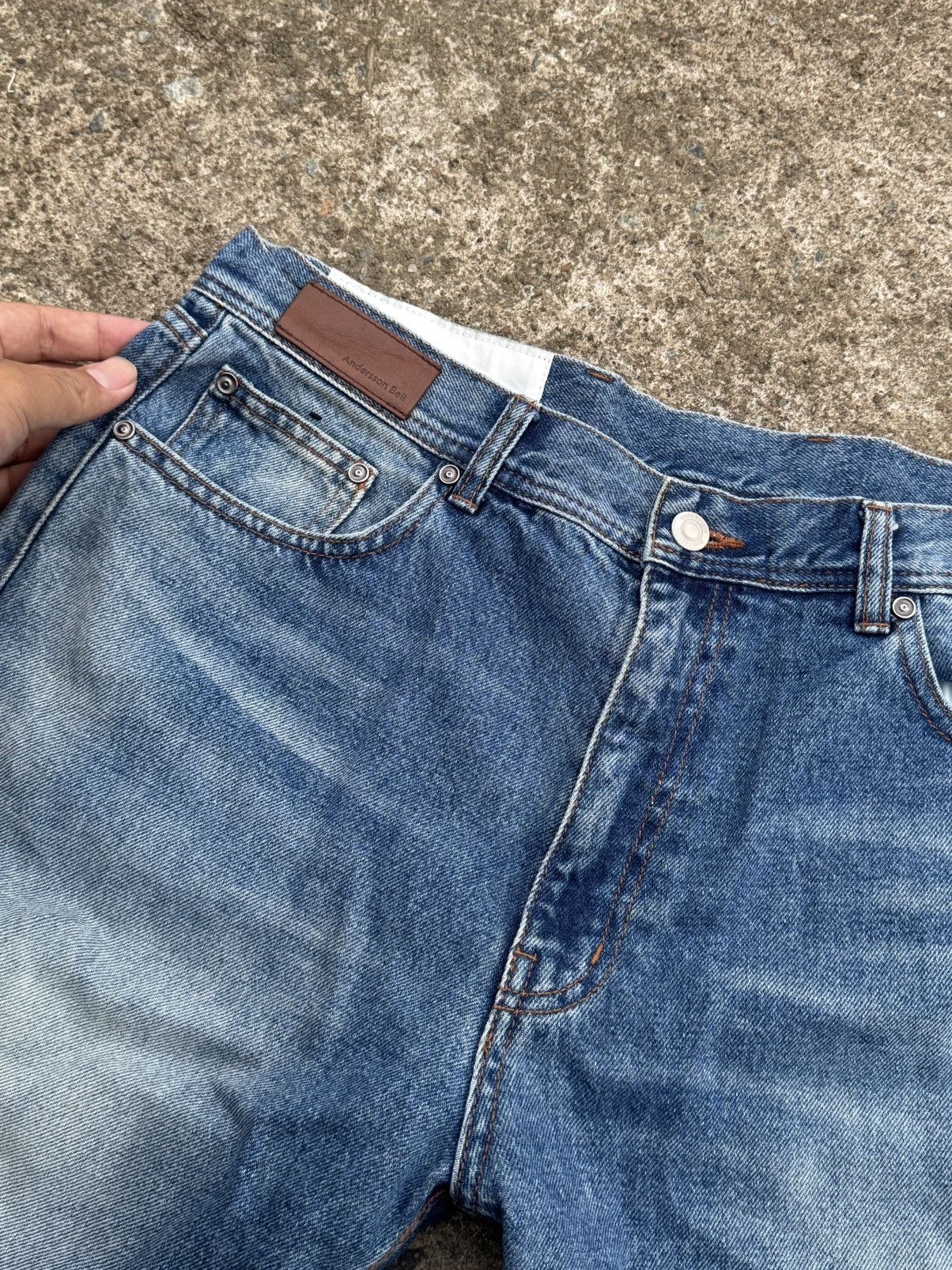 Andersson Bell Andersson Bell Destroyed Boots Cut Wide Jeans Jw Size US 34 / EU 50 - 4 Thumbnail