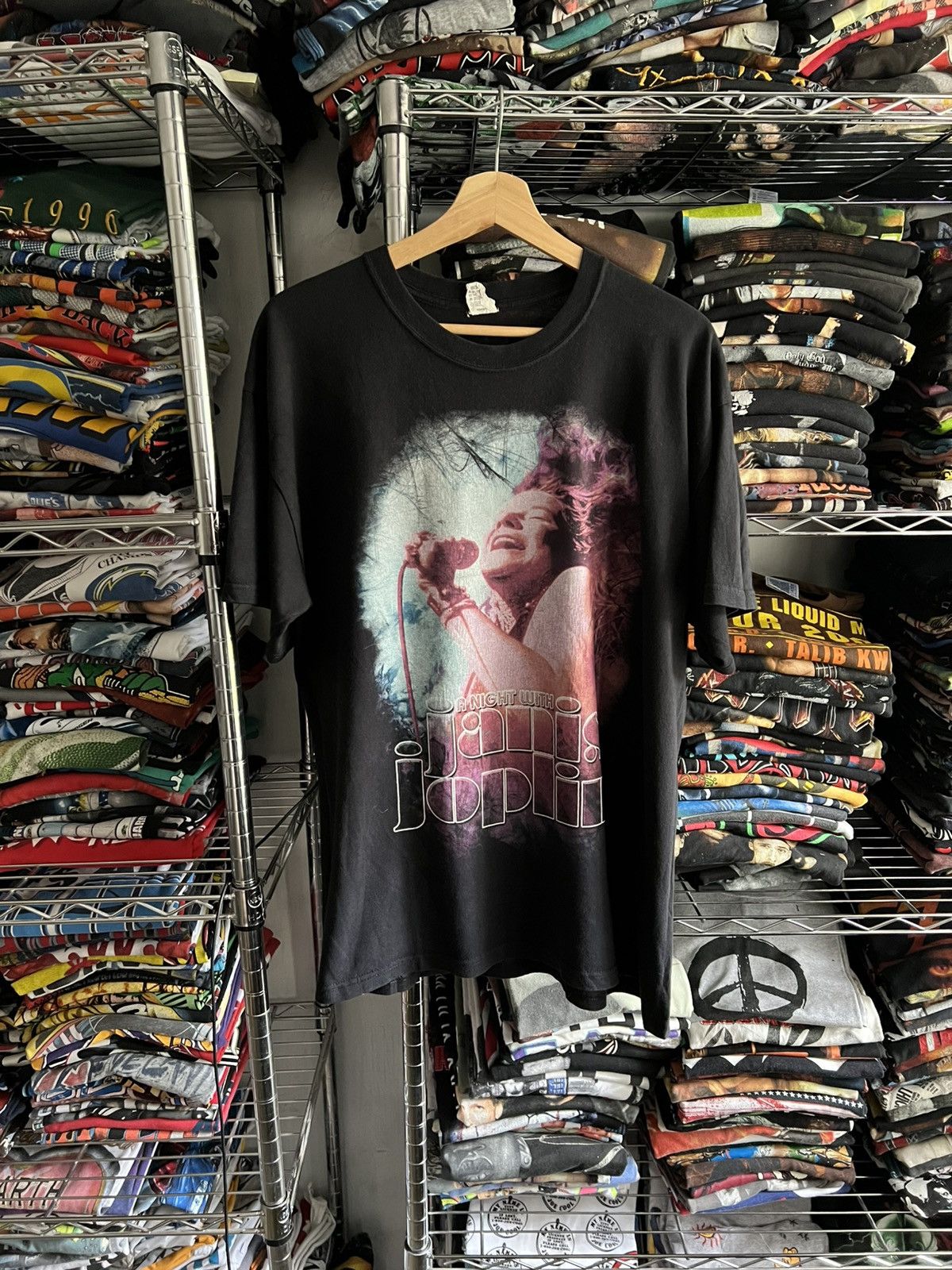 Band Tees 2000s A Night With Janis Joplin Tour Tee Size US L / EU 52-54 / 3 - 1 Thumbnail