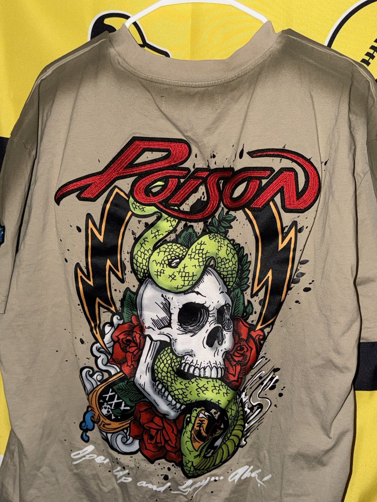 Other Poison Band T Shirt 2024 Stitched Embroidered Tee Mens Large Size US L / EU 52-54 / 3 - 4 Thumbnail