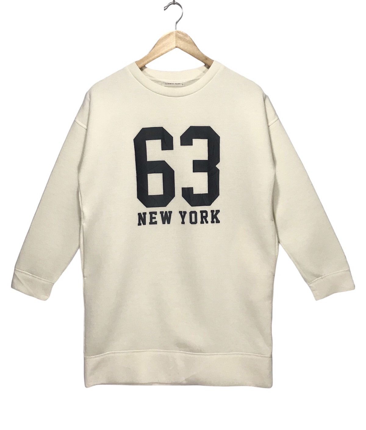 Japanese Brand × LOWRYS FARM New York 63 Spellout Casual Sweatshirt Size M / US 6-8 / IT 42-44 - 1 Thumbnail