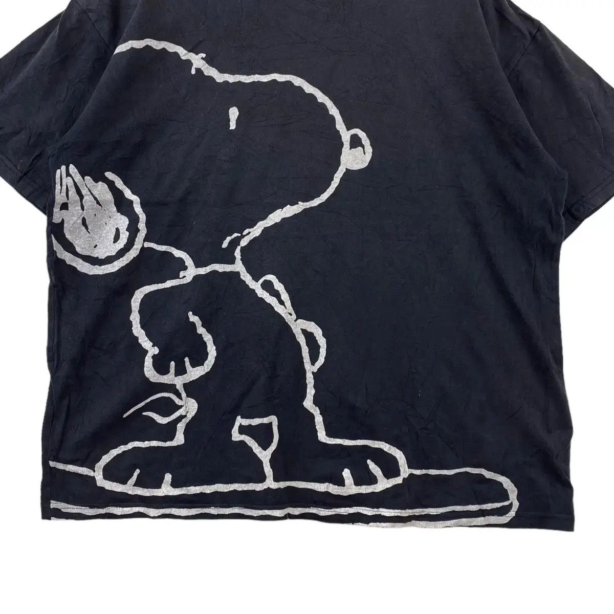 Peanuts SNOOPY PEANUTS SKATEBOARD Oversized Baggy Tee Shirt Size XXL / US 16-18 / IT 52-54 - 2 Thumbnail
