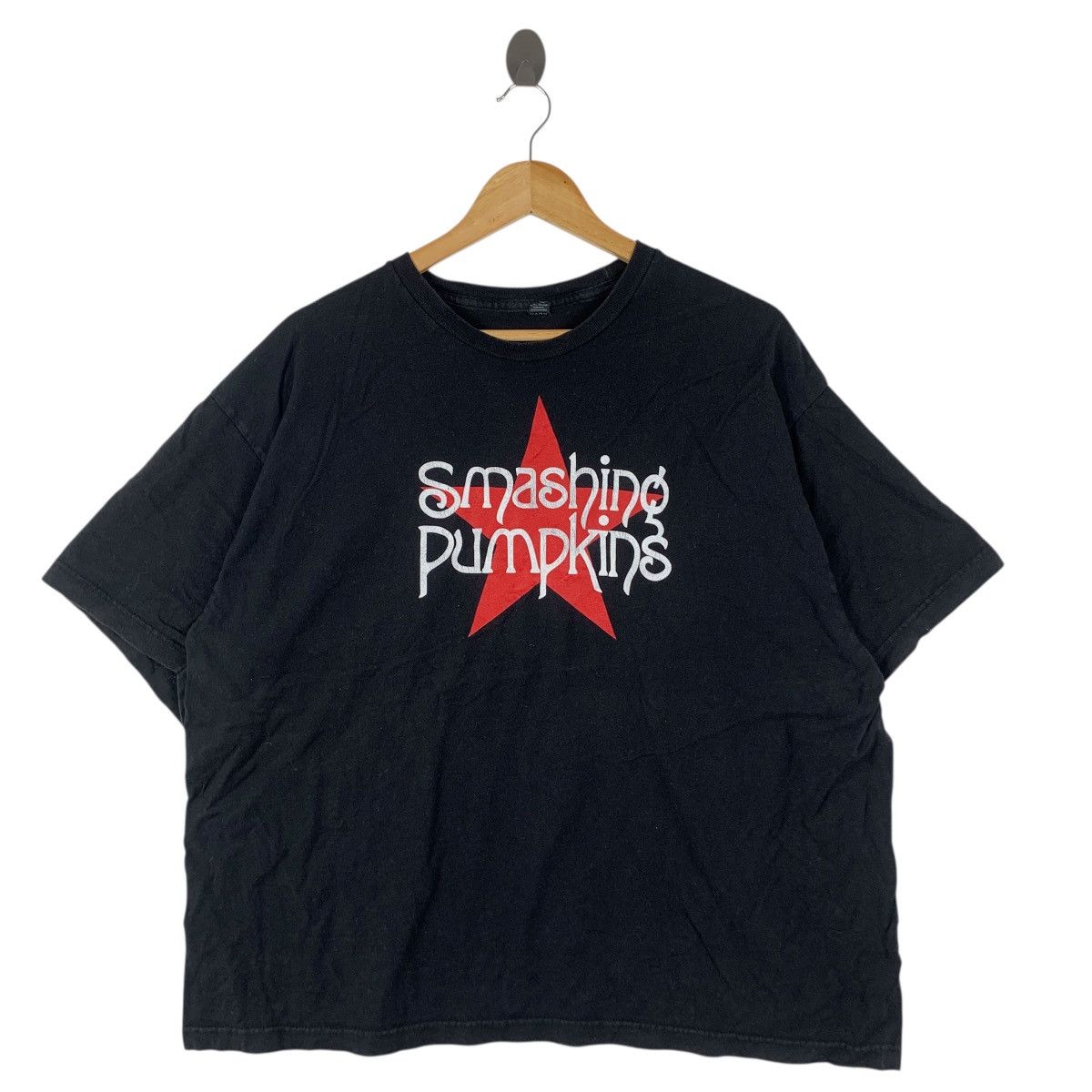 Vintage Vintage THE SMASHING PUMPKINS Zero Star Tee Shirt Top Band Size XL / US 12-14 / IT 48-50 - 3 Thumbnail