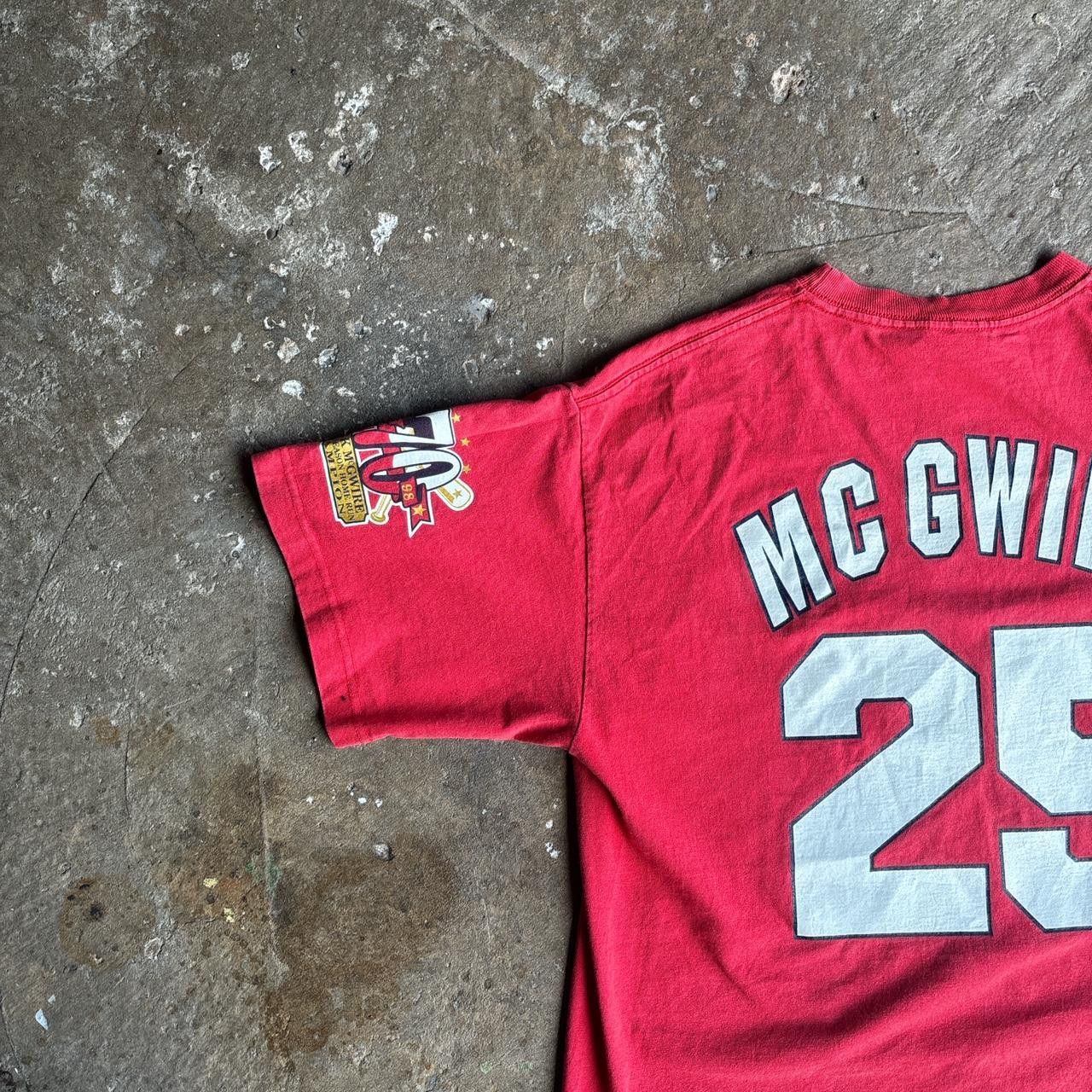 Majestic 1998 St Louis Cardinals Red ‘McGwire’ MLB Baseball T-Shirt Size US M / EU 48-50 / 2 - 8 Thumbnail