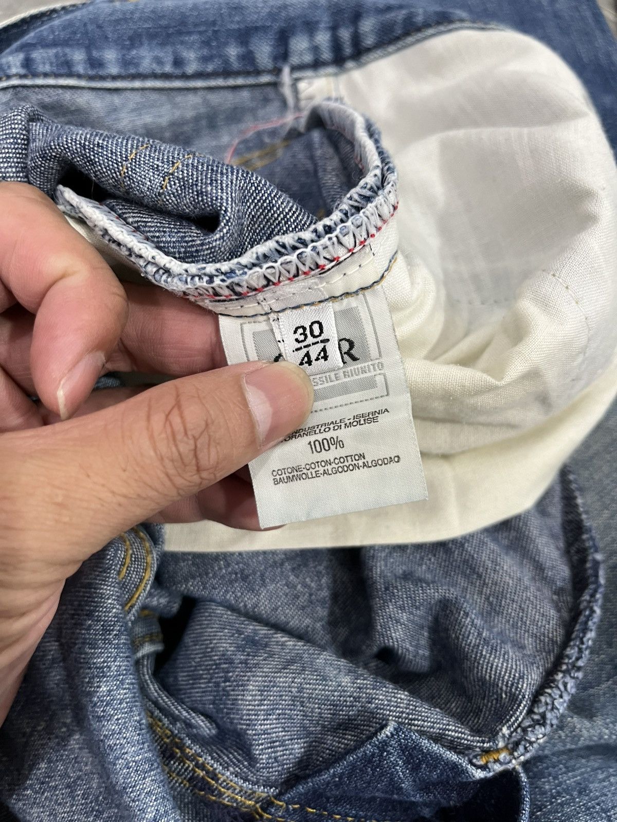 Helmut Lang Helmut lang 1996 distressed jeans Size US 29 - 4 Thumbnail