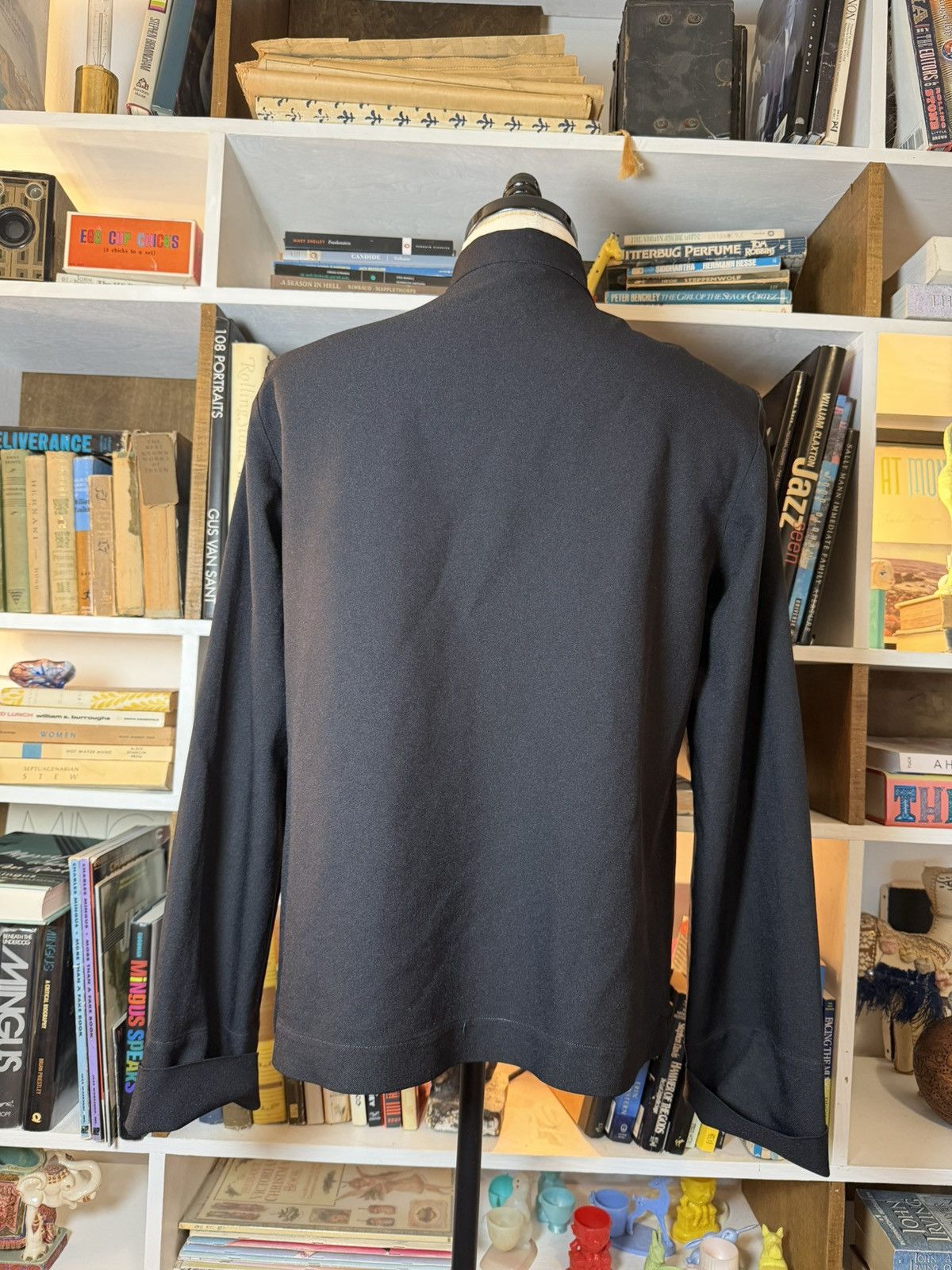 Comme des Garcons Black Comme Des Garcons Stand collar China button jacket Size US L / EU 52-54 / 3 - 4 Thumbnail
