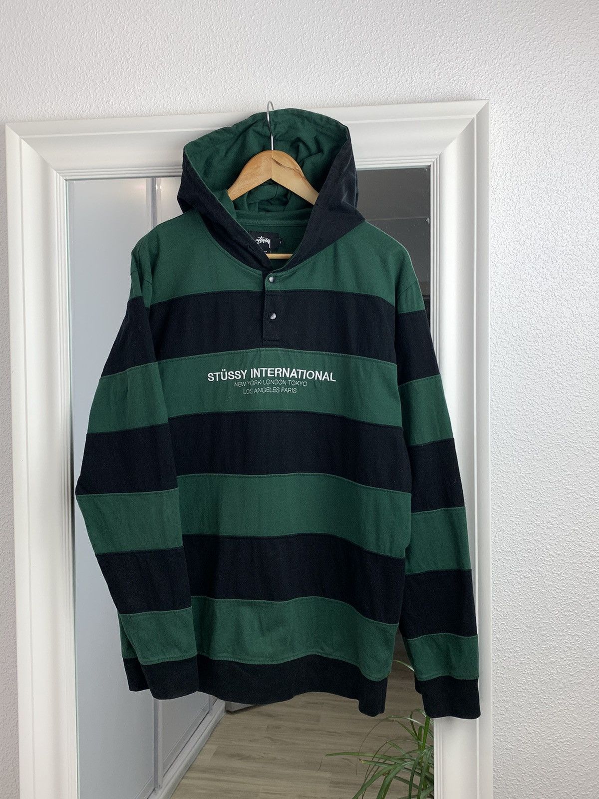 トップス Stussy WALES BONNER FLEECE ZIP HOODIE XL Wales Bonner x Stüssy Fleece Zipped Hoodie