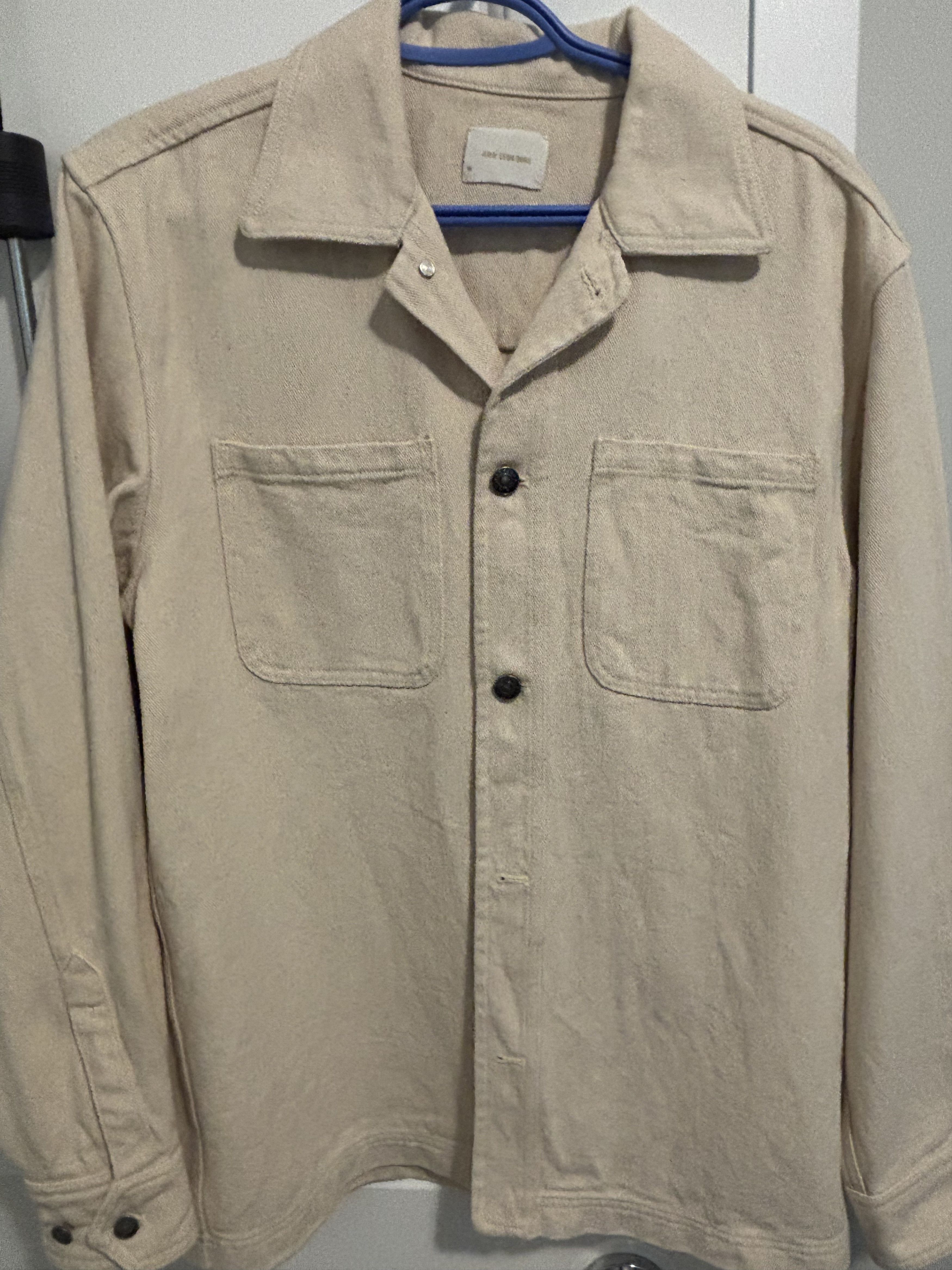 Aime Leon Dore Aime Leon Dore Tan button up overshirt Size US M / EU 48-50 / 2 - 1 Thumbnail