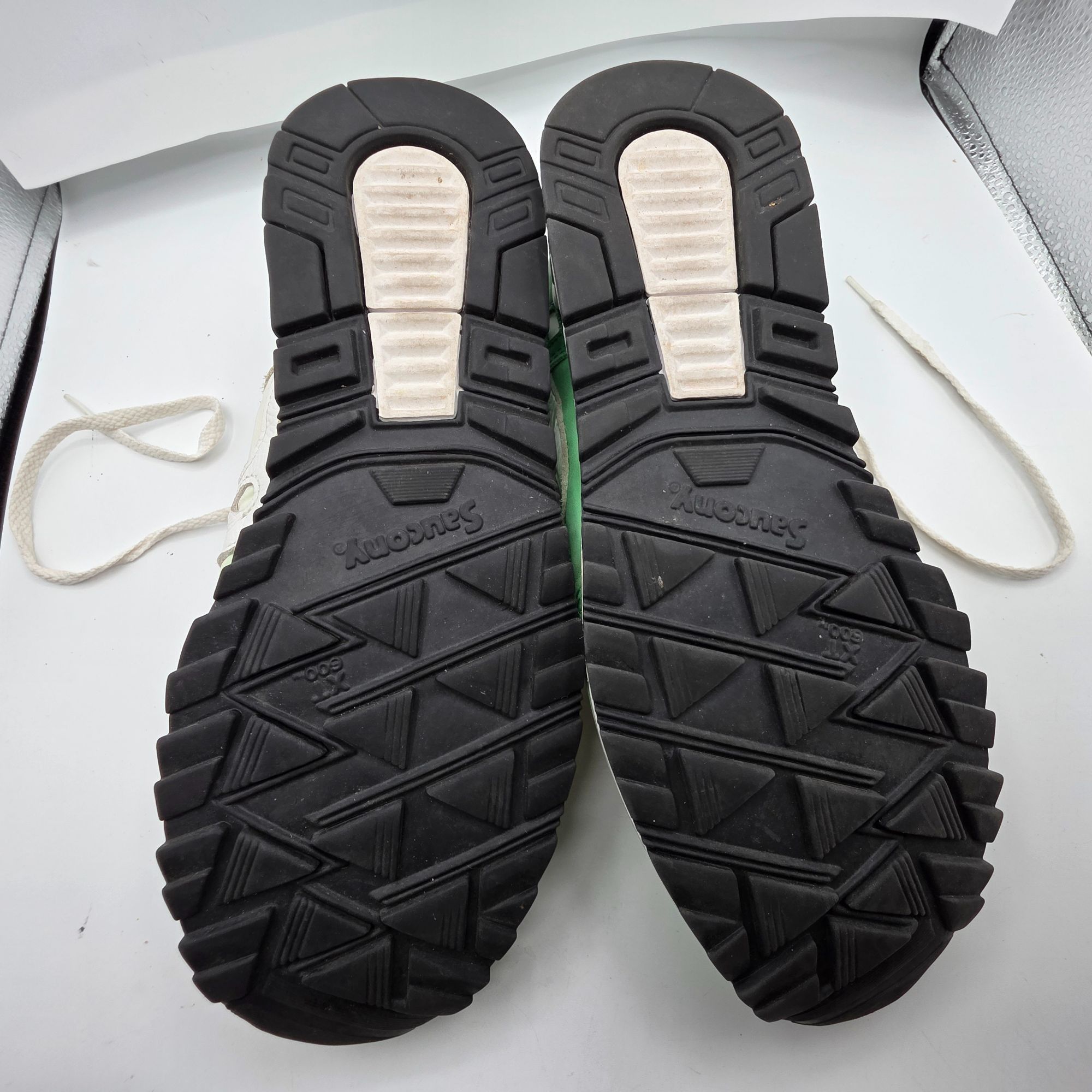 Saucony Saucony Shadow 5000 Mens Size 12 White Green Sneakers Casual Size US 12 / EU 45 - 8 Thumbnail