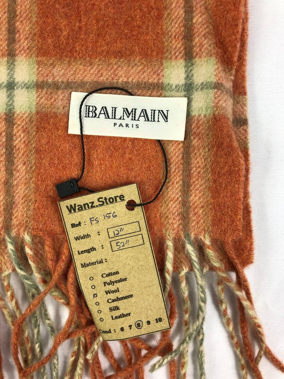 Vintage Pierre Balmain Scarf / Muffler / Neckwear FS156 Size ONE SIZE - 5 Thumbnail