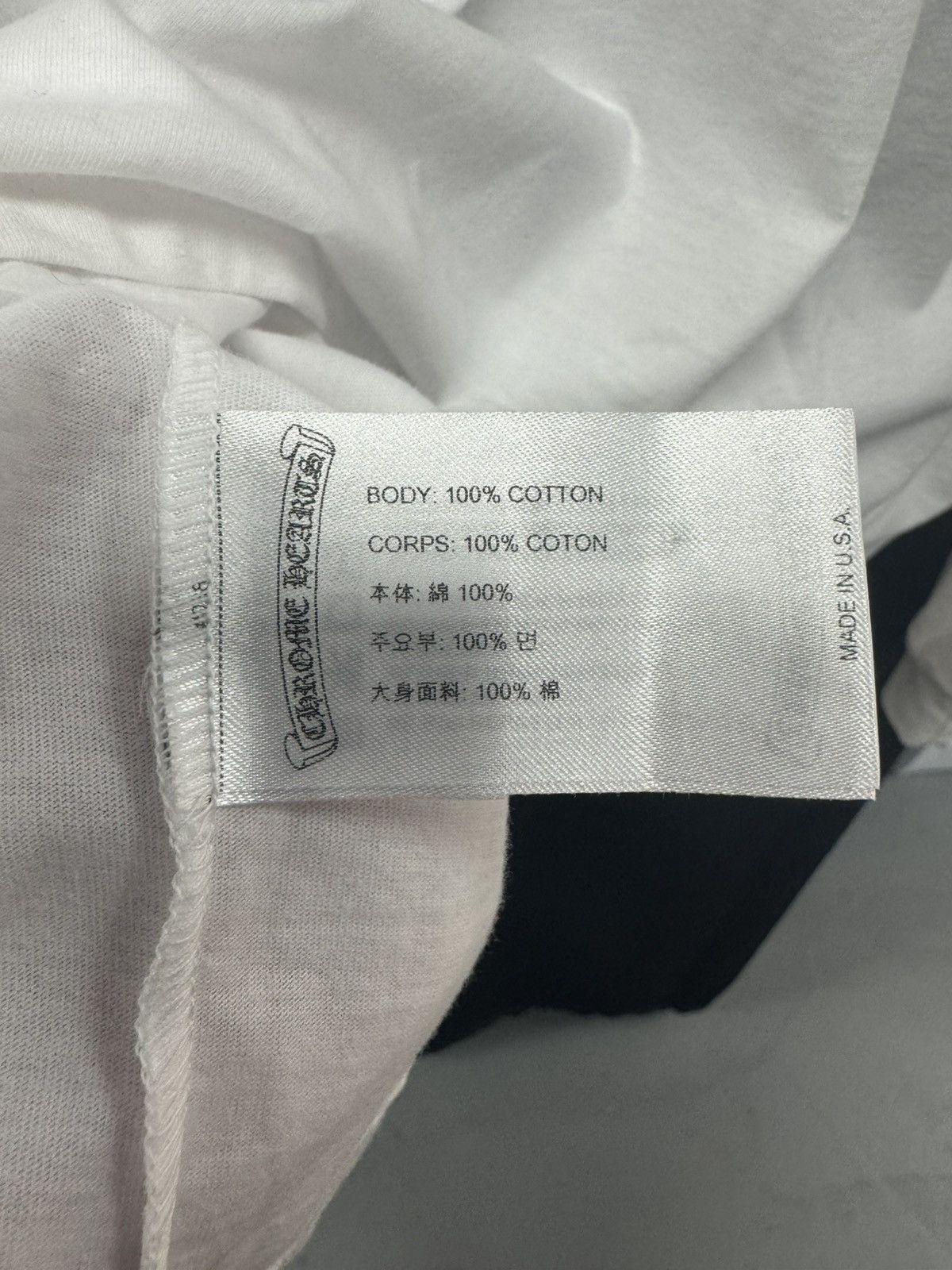 Chrome Hearts Chrome Hearts Script Neck Logo Triple White Long Sleeve Size US L / EU 52-54 / 3 - 6 Thumbnail