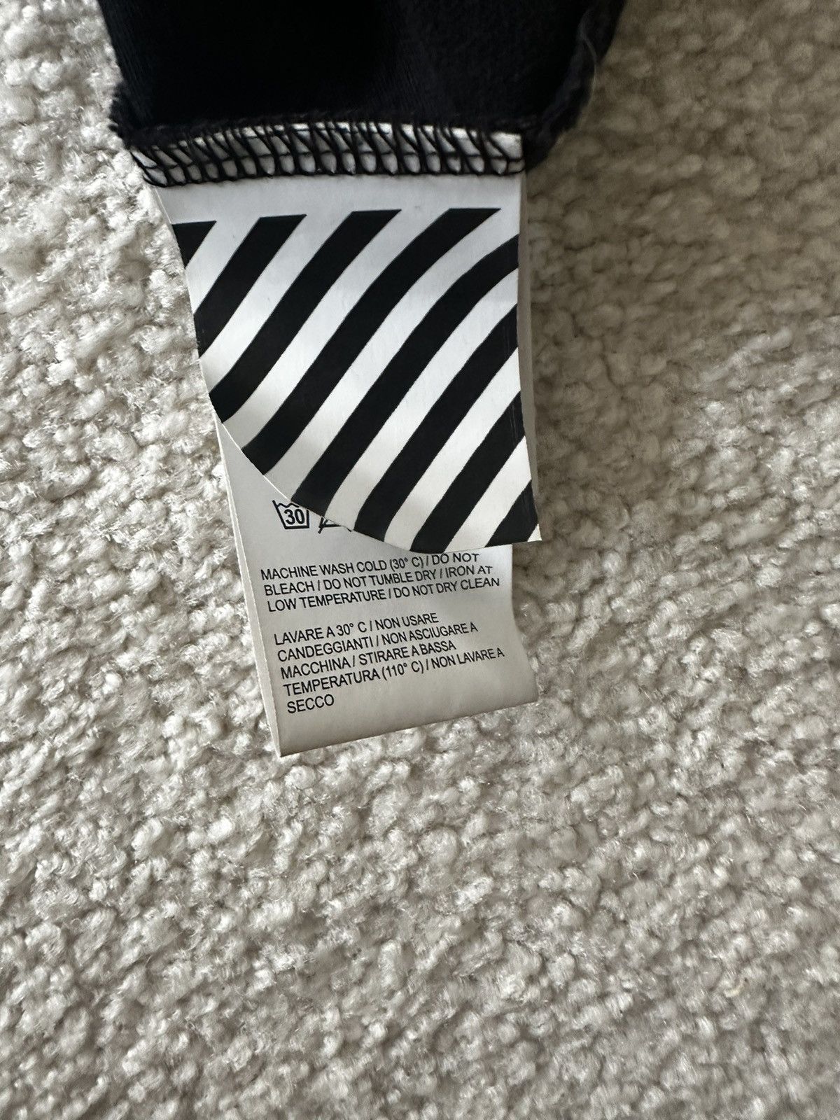 Off-White × Virgil Abloh OFF-WHITE KIDMOGRAPH TEE Size US M / EU 48-50 / 2 - 5 Thumbnail