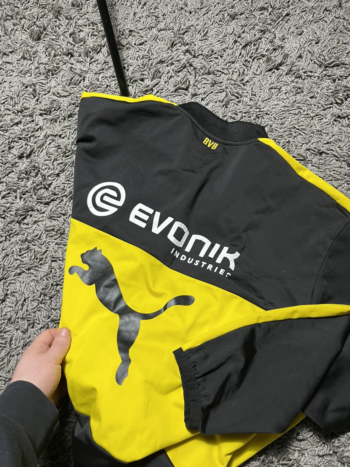 Puma PUMA BORUSSIA DORTMUND BVB 2016/17 FOOTBALL JACKET Size US XXL / EU 58 / 5 - 7 Thumbnail