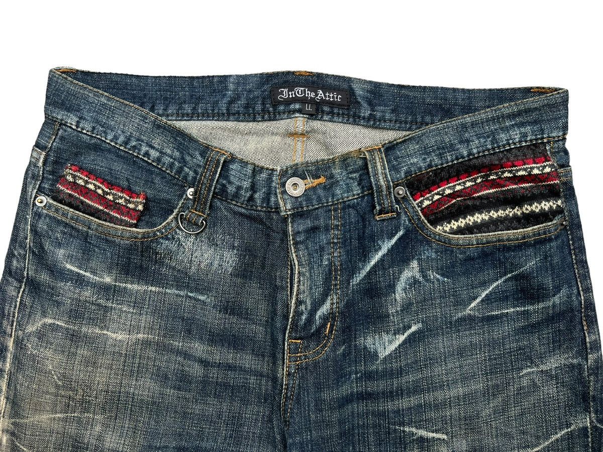 In The Attic In The Attic Gothic Straight Cut Denim Jeans 36x30 Size US 36 / EU 52 - 6 Thumbnail