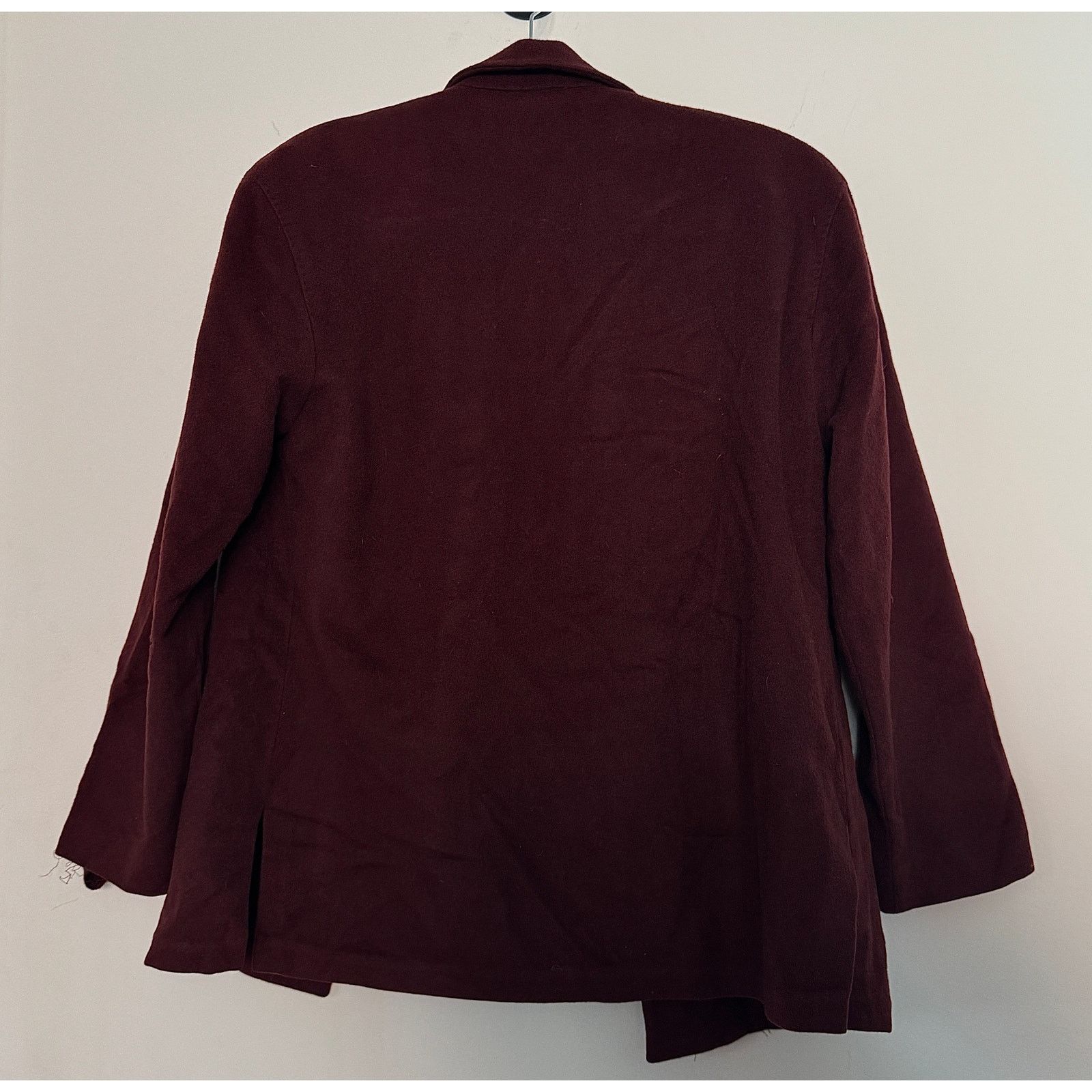 Weekend Max Mara Weekend Max Mara Wool Raspberry Shirt Jacket Size XS / US 0-2 / IT 36-38 - 2 Thumbnail
