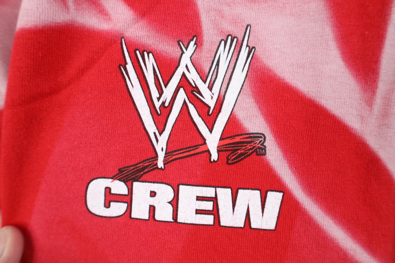 Vintage Vintage Y2K 2002 WWE Raw Sun Faded Wrestling T-Shirt Size US XL / EU 56 / 4 - 4 Thumbnail