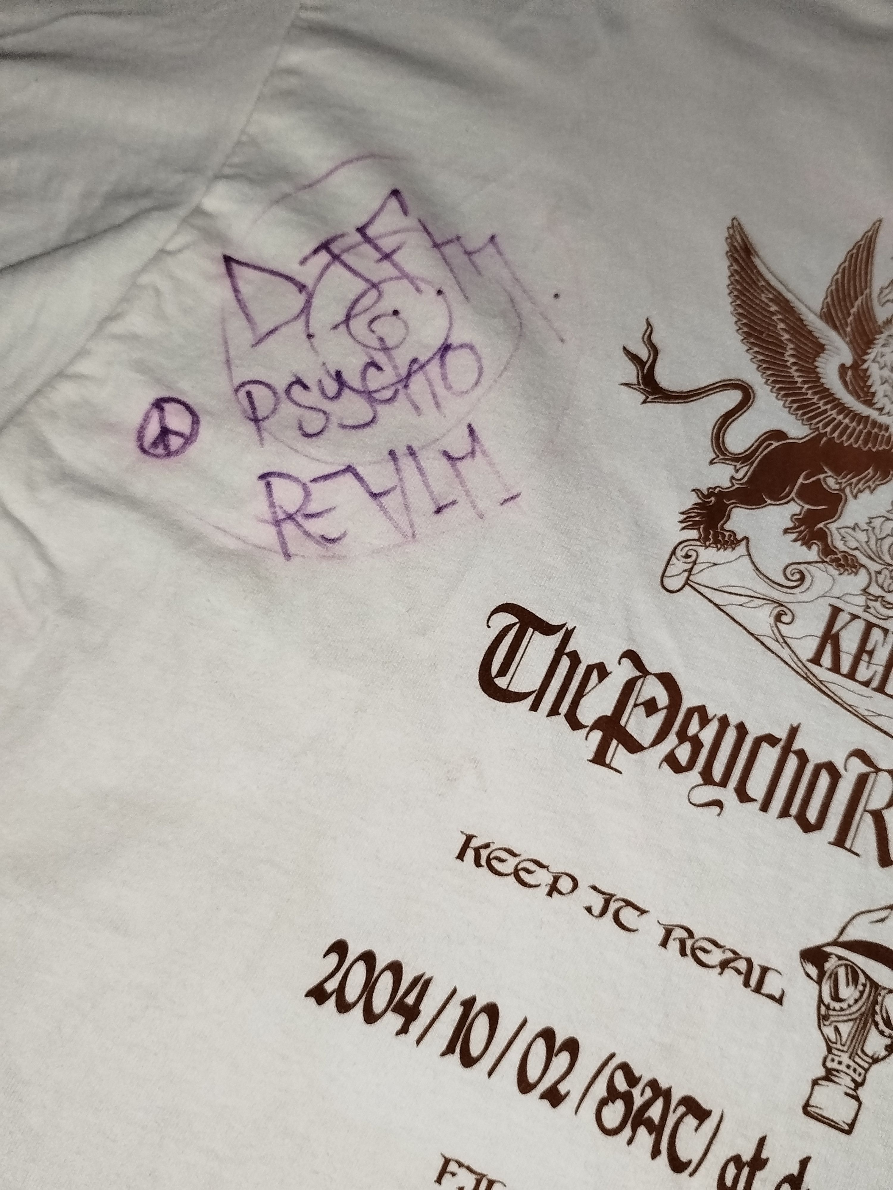 Rap Tees × Tribal Streetwear × Vintage Rare vintage Tribal x Psycho Realm japan tour Size US XL / EU 56 / 4 - 5 Thumbnail
