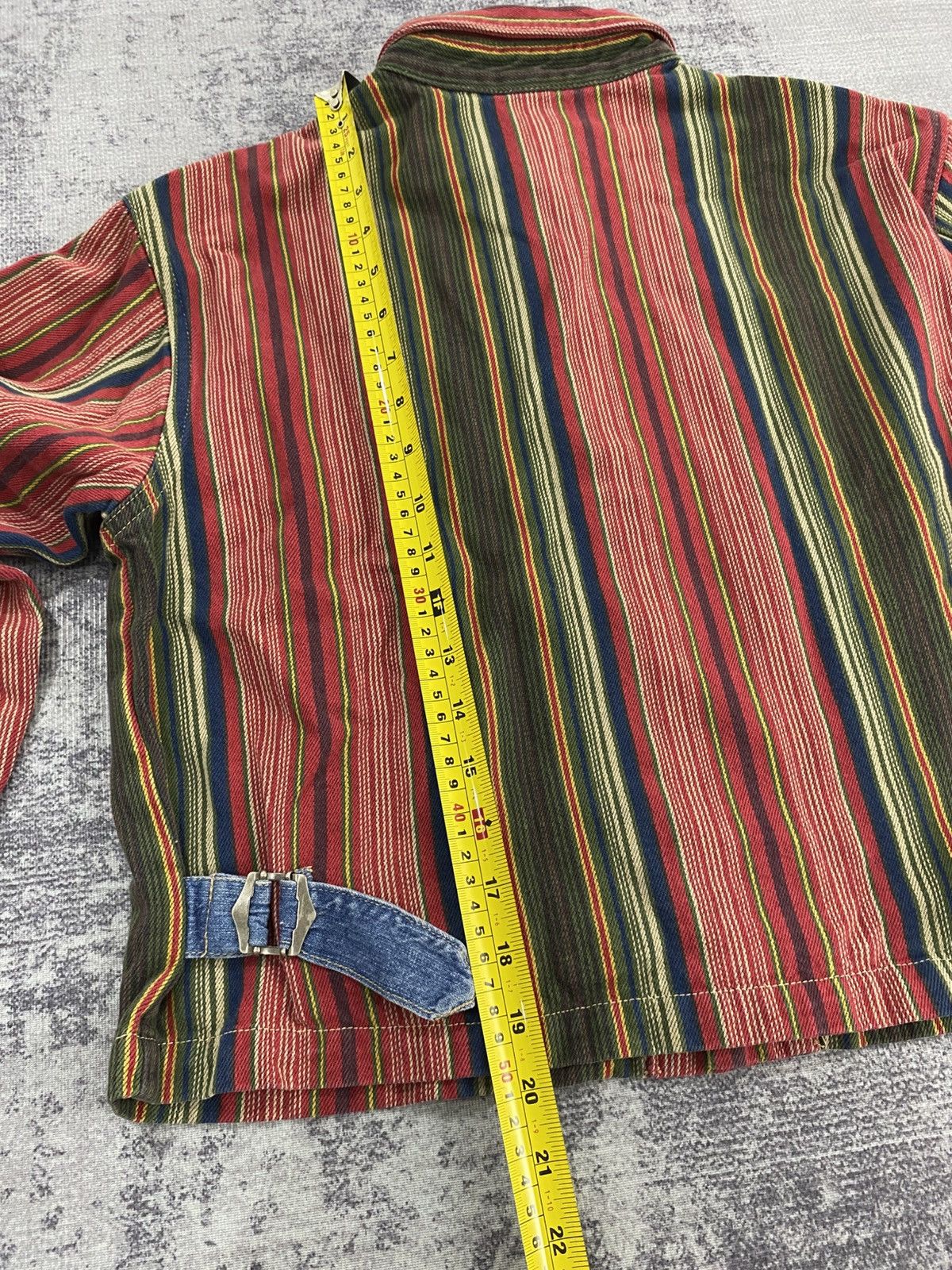 Vintage vintage guess stripe jackets Size S / US 4 / IT 40 - 2 Thumbnail