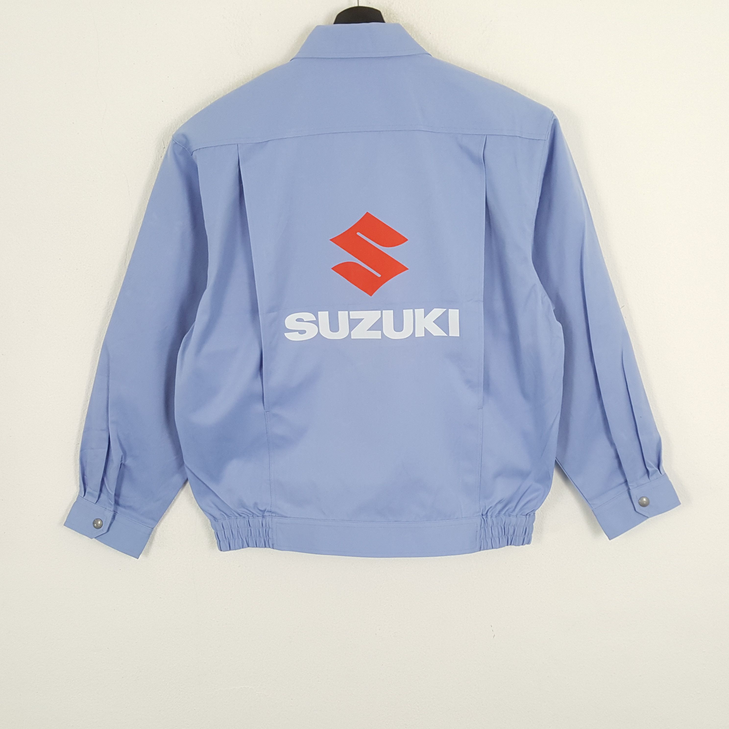 Japanese Brand × Vintage SUZUKI Japanese Motorcycle Brand Custom Art Jacket Size US L / EU 52-54 / 3 - 1 Thumbnail