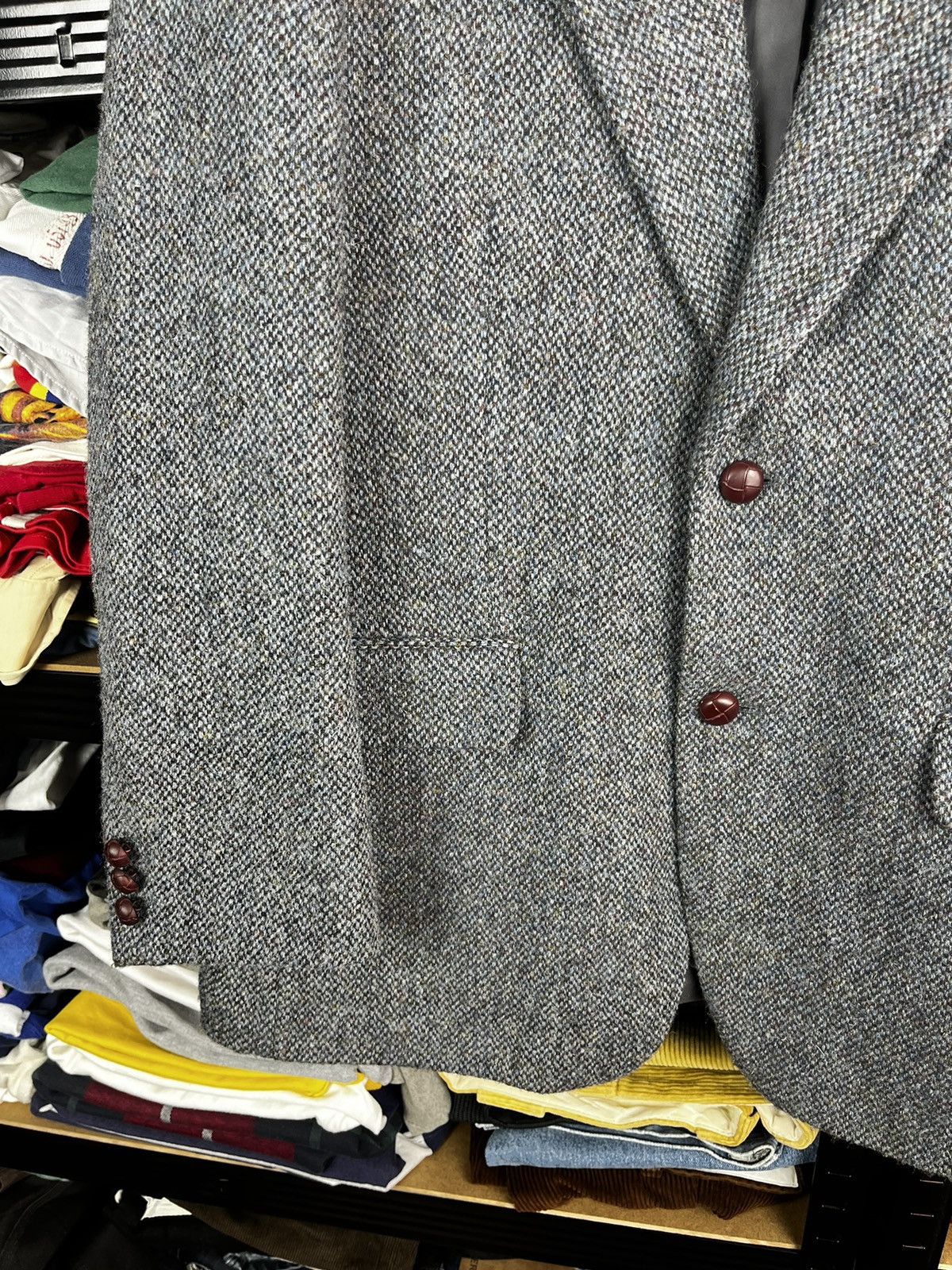Harris Tweed × Vintage harris tweed blazer jacket size 40r Size 40R - 3 Thumbnail