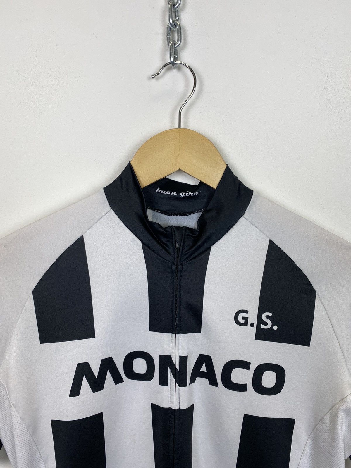 Other Monaco Velo Club La Striscia Cycling Bib Shorts + Jersey Top Size US M / EU 48-50 / 2 - 7 Thumbnail