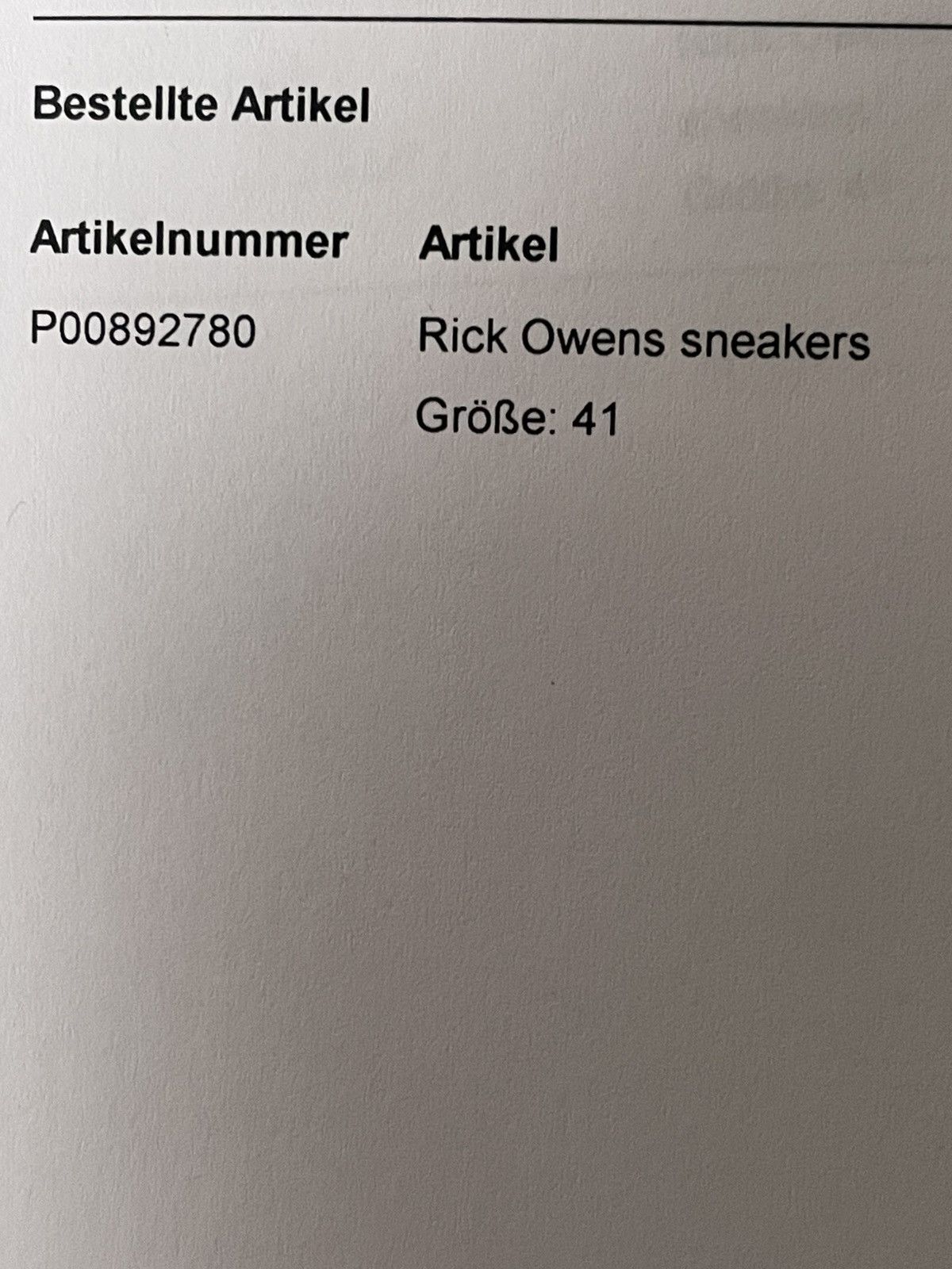 Rick Owens Rick Owens geobasket milk EU41 Size US 8 / EU 41 - 10 Thumbnail