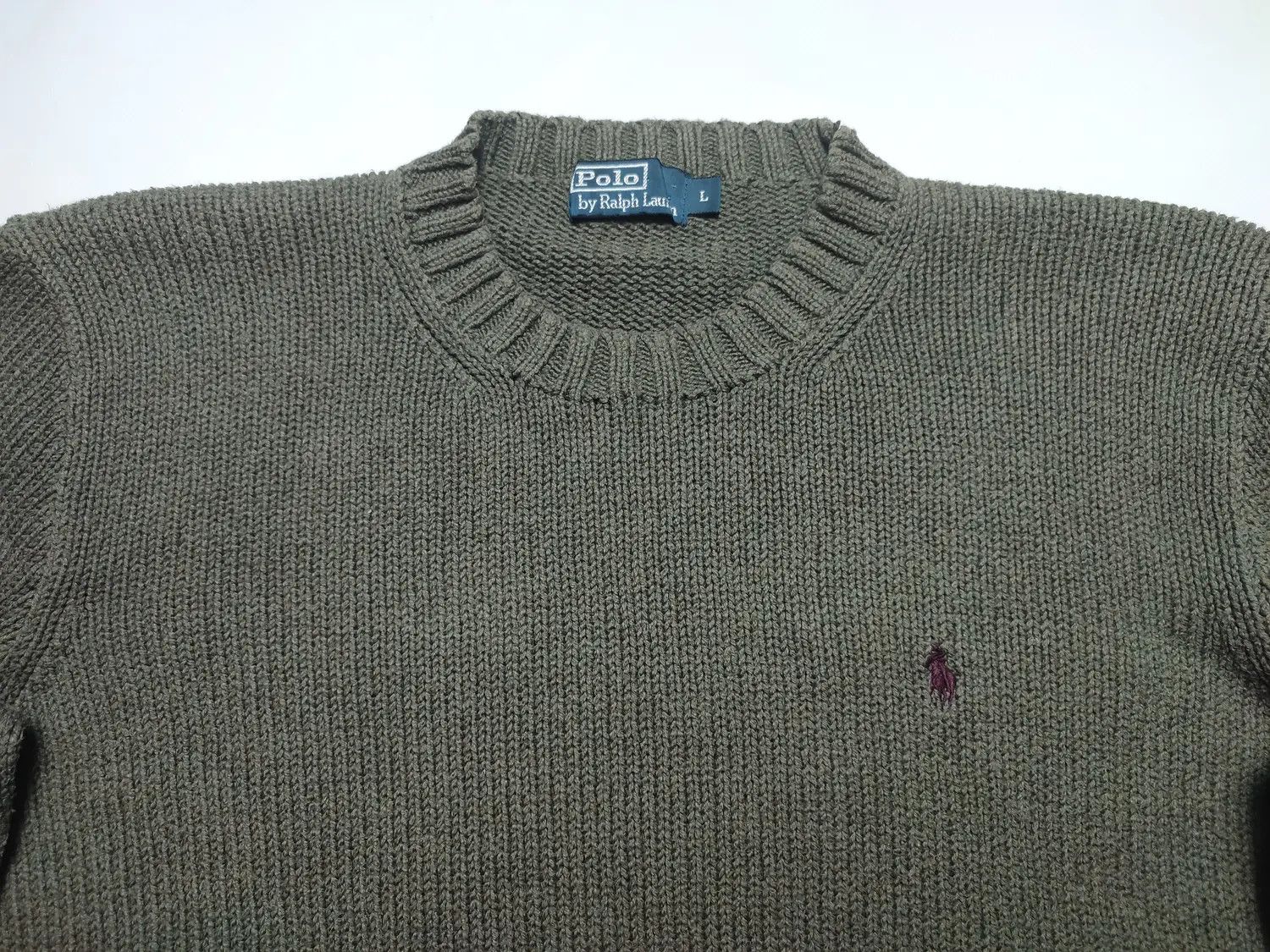 Polo Ralph Lauren × Vintage Polo Ralph Lauren Sweater Size US L / EU 52-54 / 3 - 2 Thumbnail