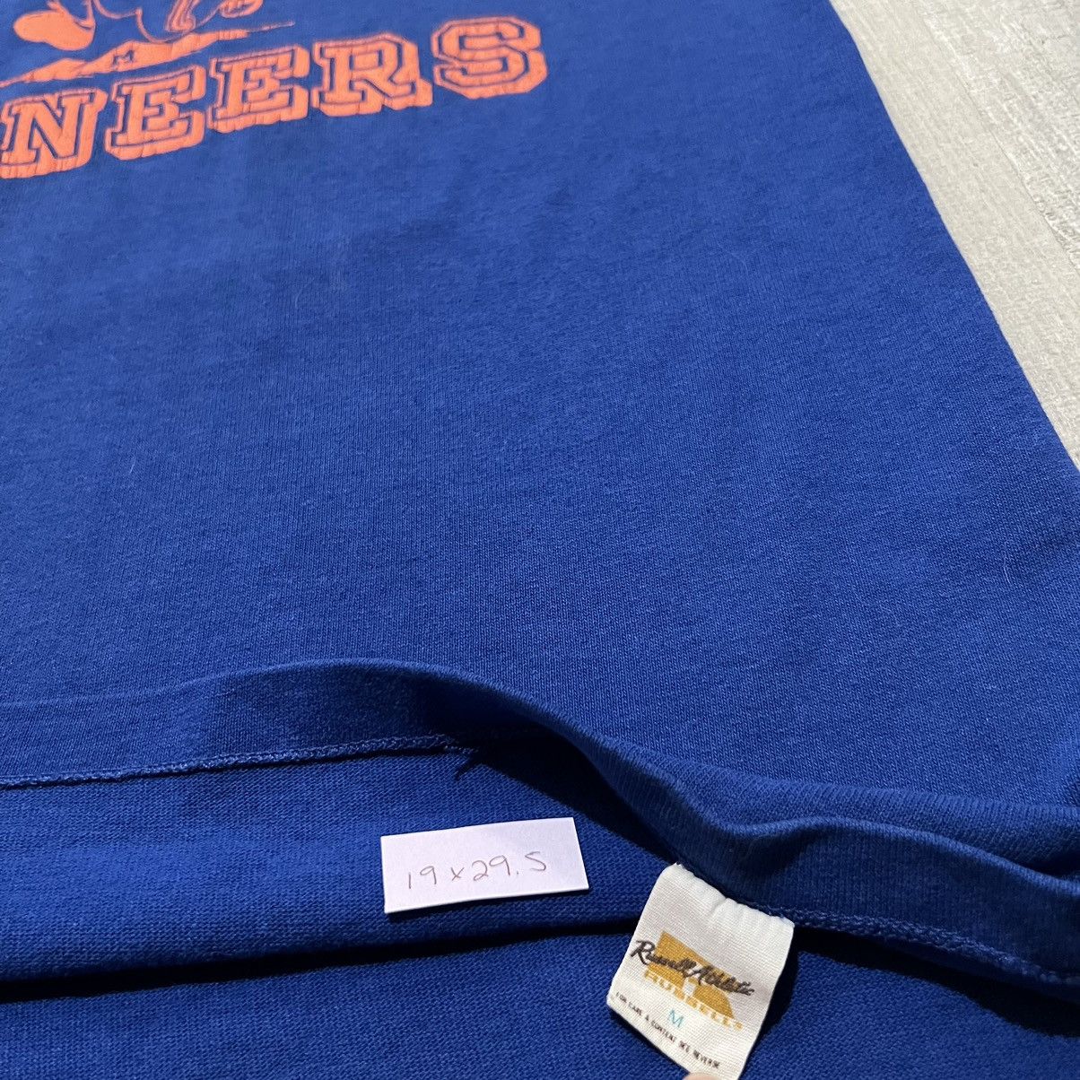 Russell Athletic × Vintage VTG 70s University Of Wisconsin Platteville Pioneers Jersey Size US M / EU 48-50 / 2 - 4 Thumbnail