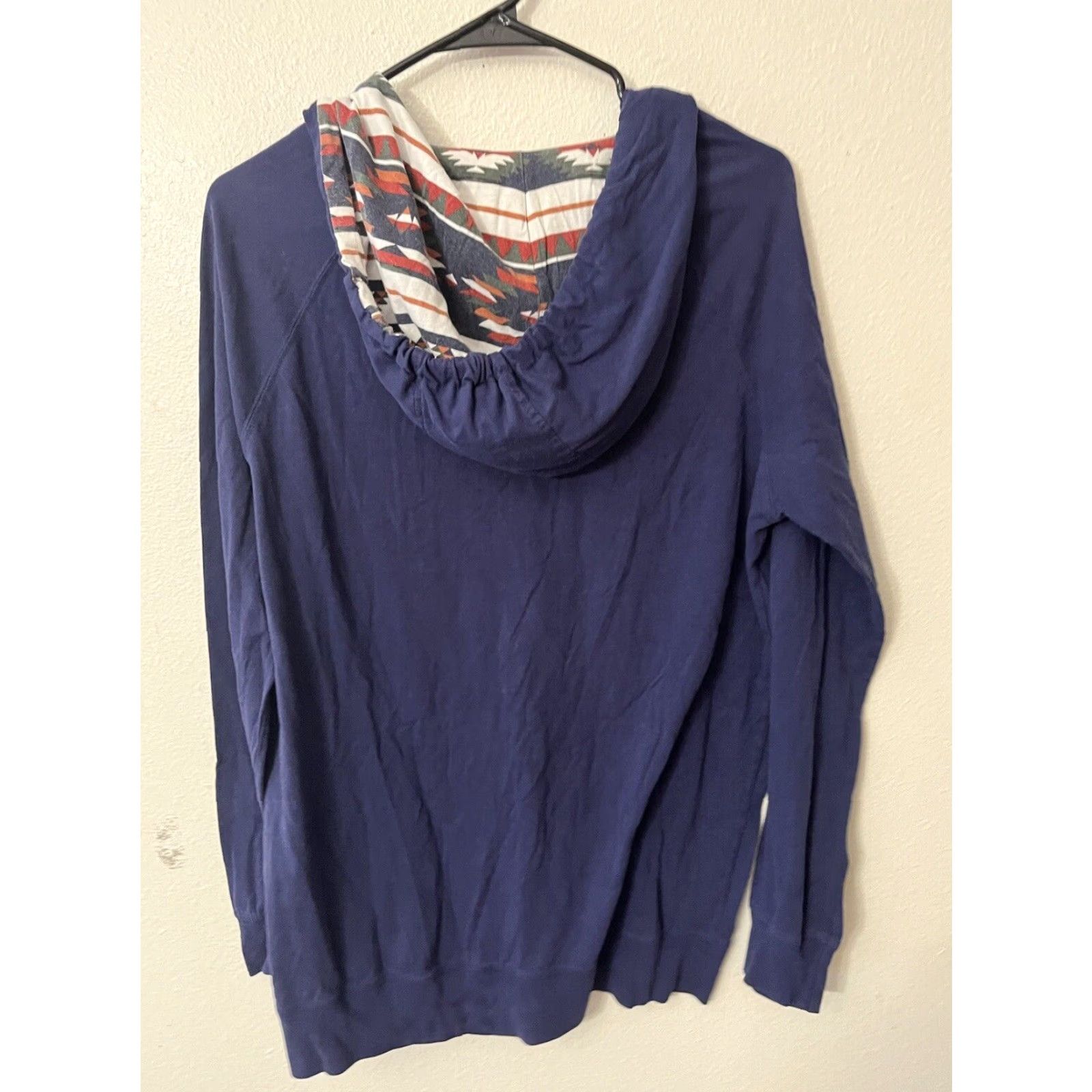Empyre VINTAGE Surplus Co EMPYRE AZTEC Hoodie Men’s M Blue Pullover Size US M / EU 48-50 / 2 - 2 Thumbnail