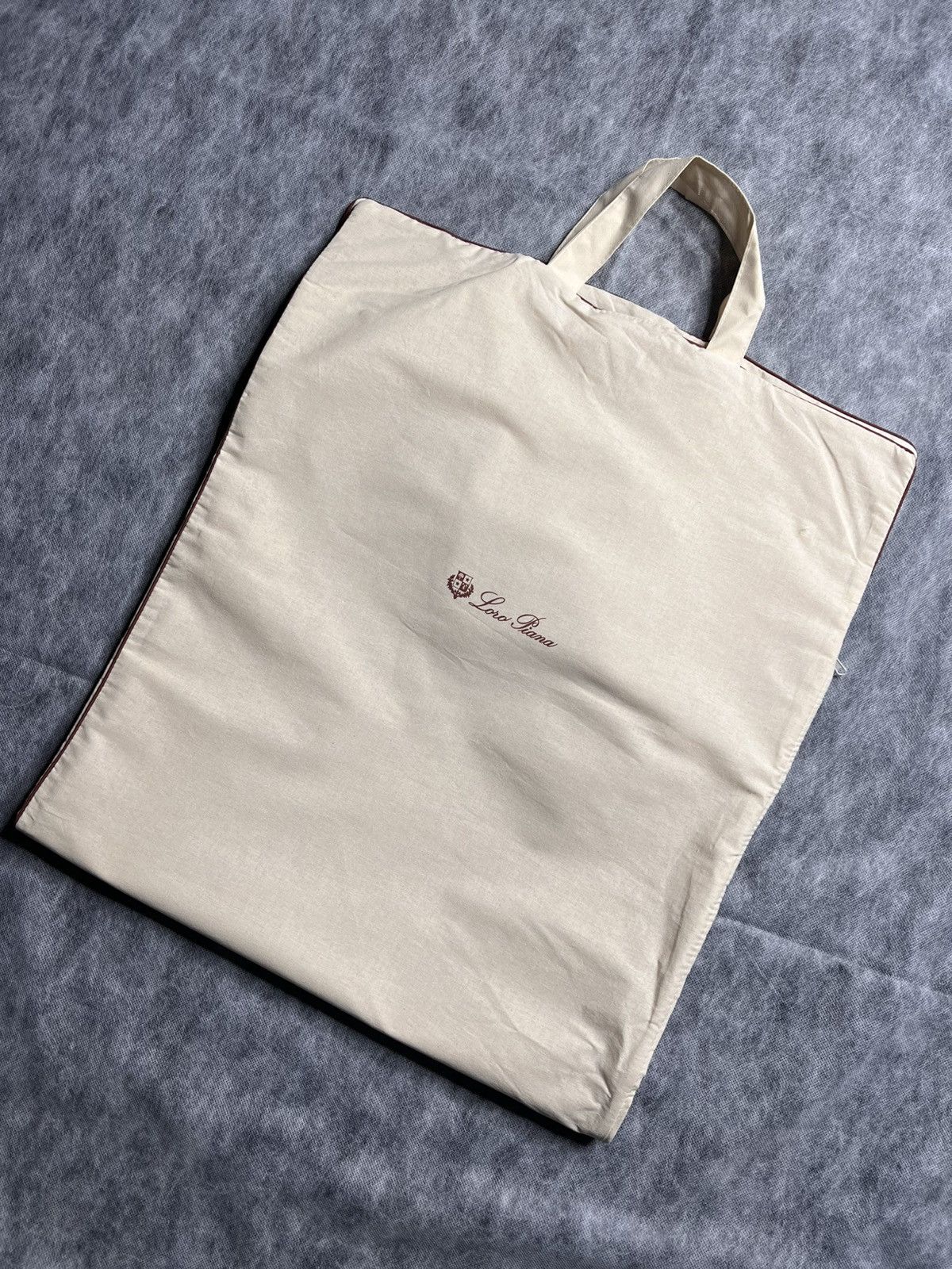 Loro Piana Loro Piana Garment Cover Ivory Suit Dust Bag 50/118 Size ONE SIZE - 1 Thumbnail