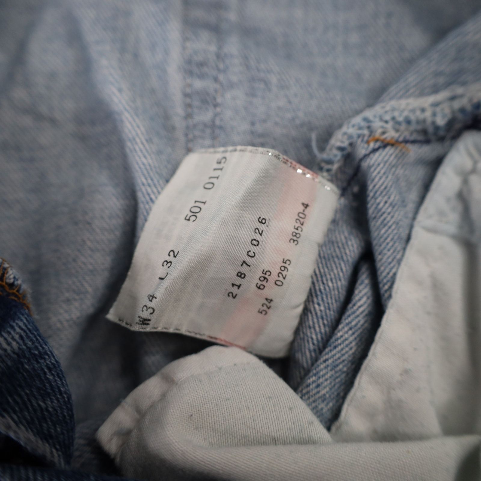 Levi's × Vintage Vintage Levis 501 Denim Jeans Size US 38 / EU 54 - 11 Thumbnail