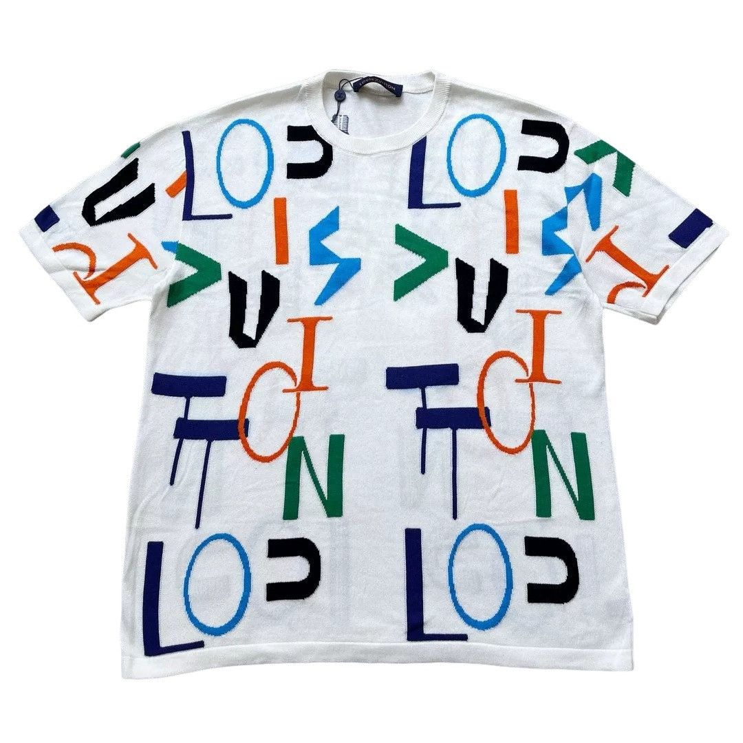 Louis Vuitton Louis Vuitton Electric DNA Knit T-Shirt L Size US L / EU 52-54 / 3 - 1 Thumbnail