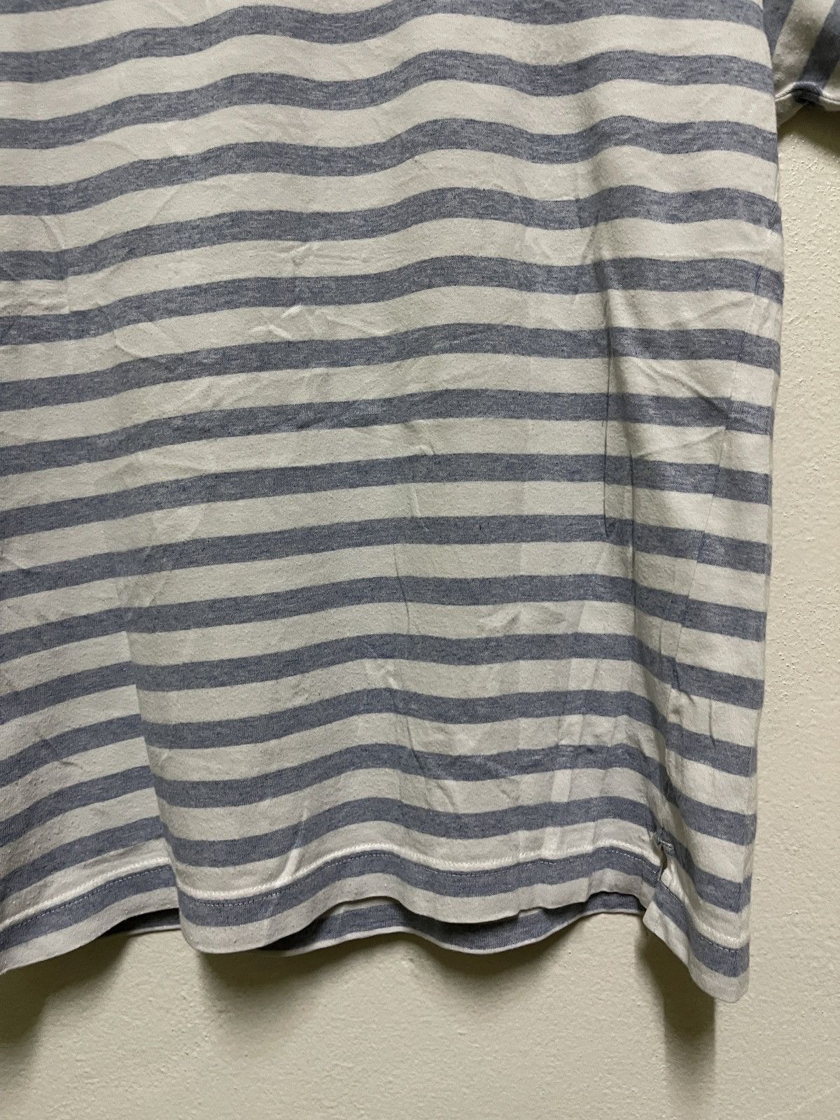 Japanese Brand × Margaret Howell MHL Striped Boat Neck T Shirt Size M / US 6-8 / IT 42-44 - 13 Thumbnail