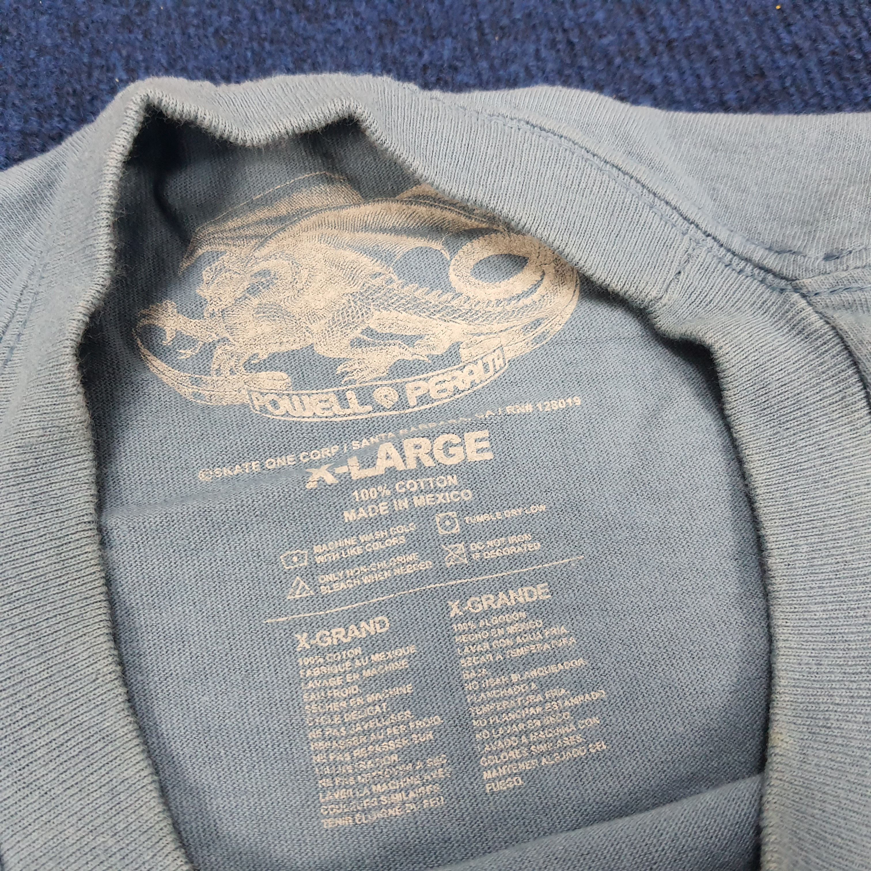 Powell Peralta × Vintage Vintage Powell Peralta Skate Tshirt Size US XL / EU 56 / 4 - 5 Thumbnail