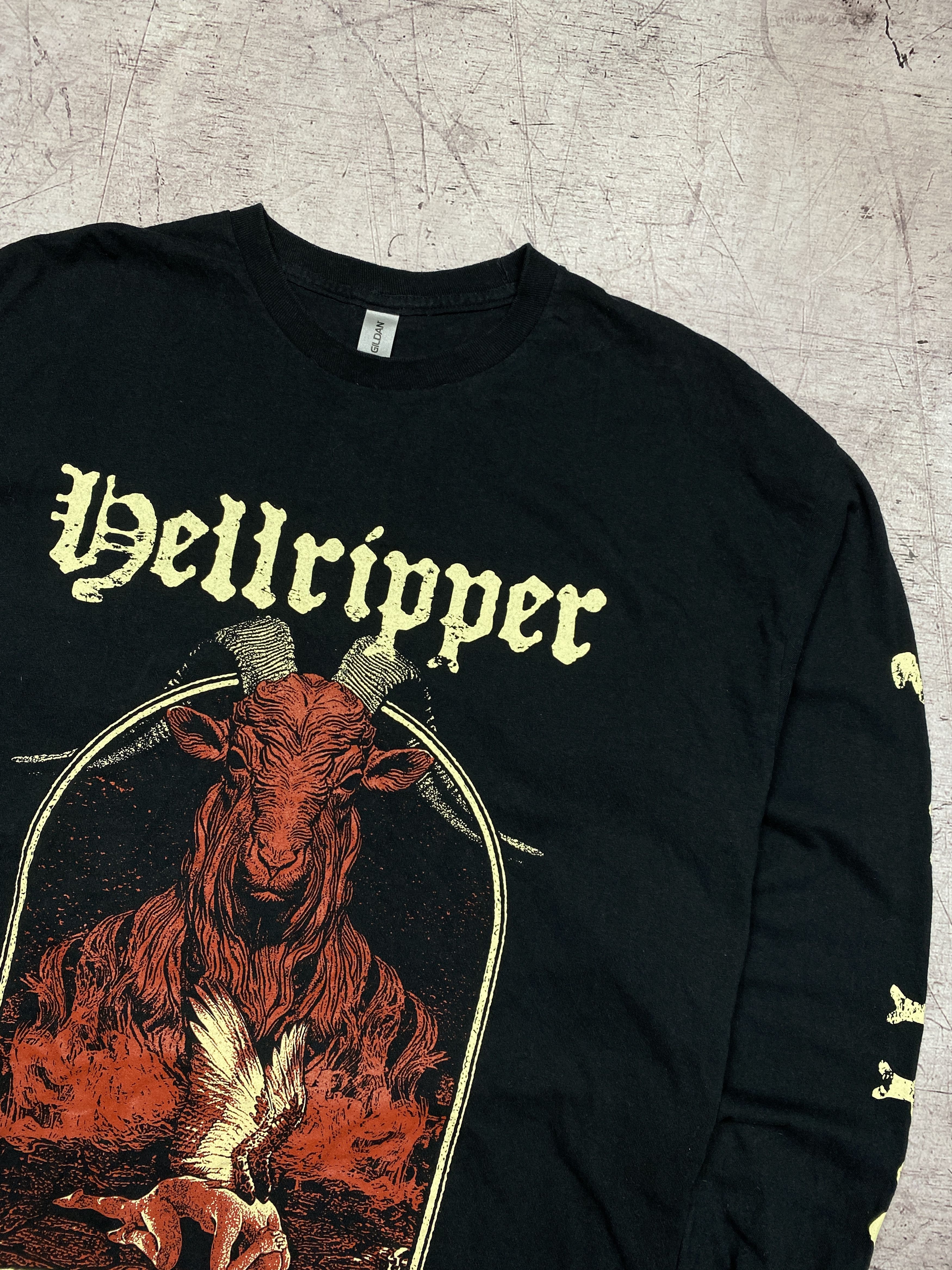 Seditionaries Hellripper Mens Long Sleeve T-Shirt Devil Size US XL / EU 56 / 4 - 3 Thumbnail