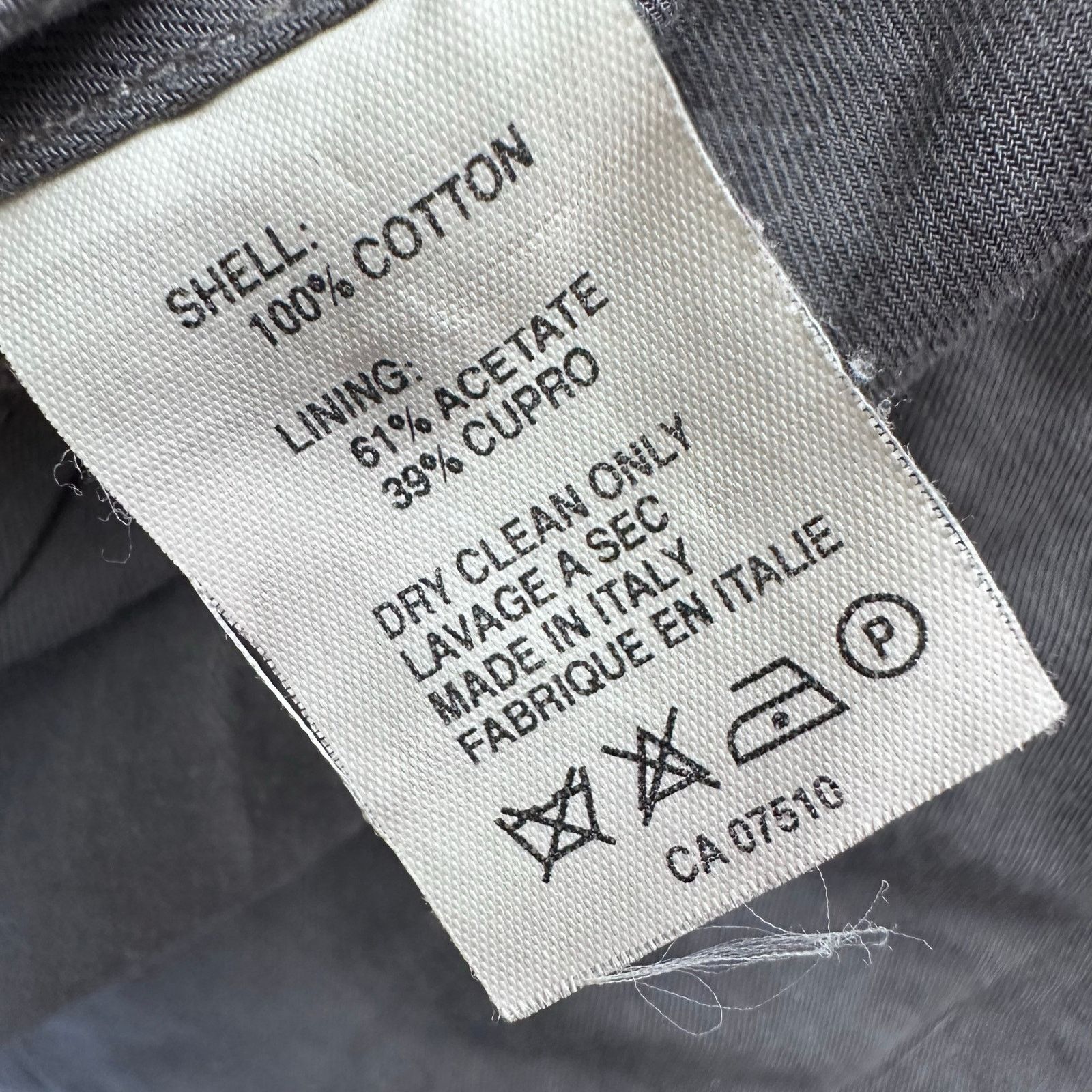 Giorgio Armani Giorgio Armani Le Collezioni Italy Gray Blazer Coat Size 44 Size 44R - 4 Thumbnail