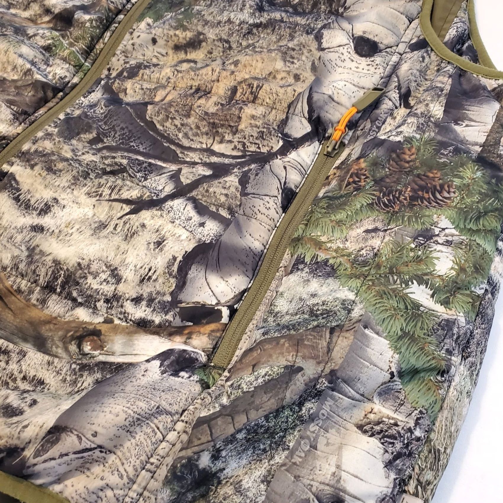 Vintage Mossy Oak Mens XXL Camo Vest 3M Thinsulate Insulated Outdoor Hunting Size US XXL / EU 58 / 5 - 3 Thumbnail
