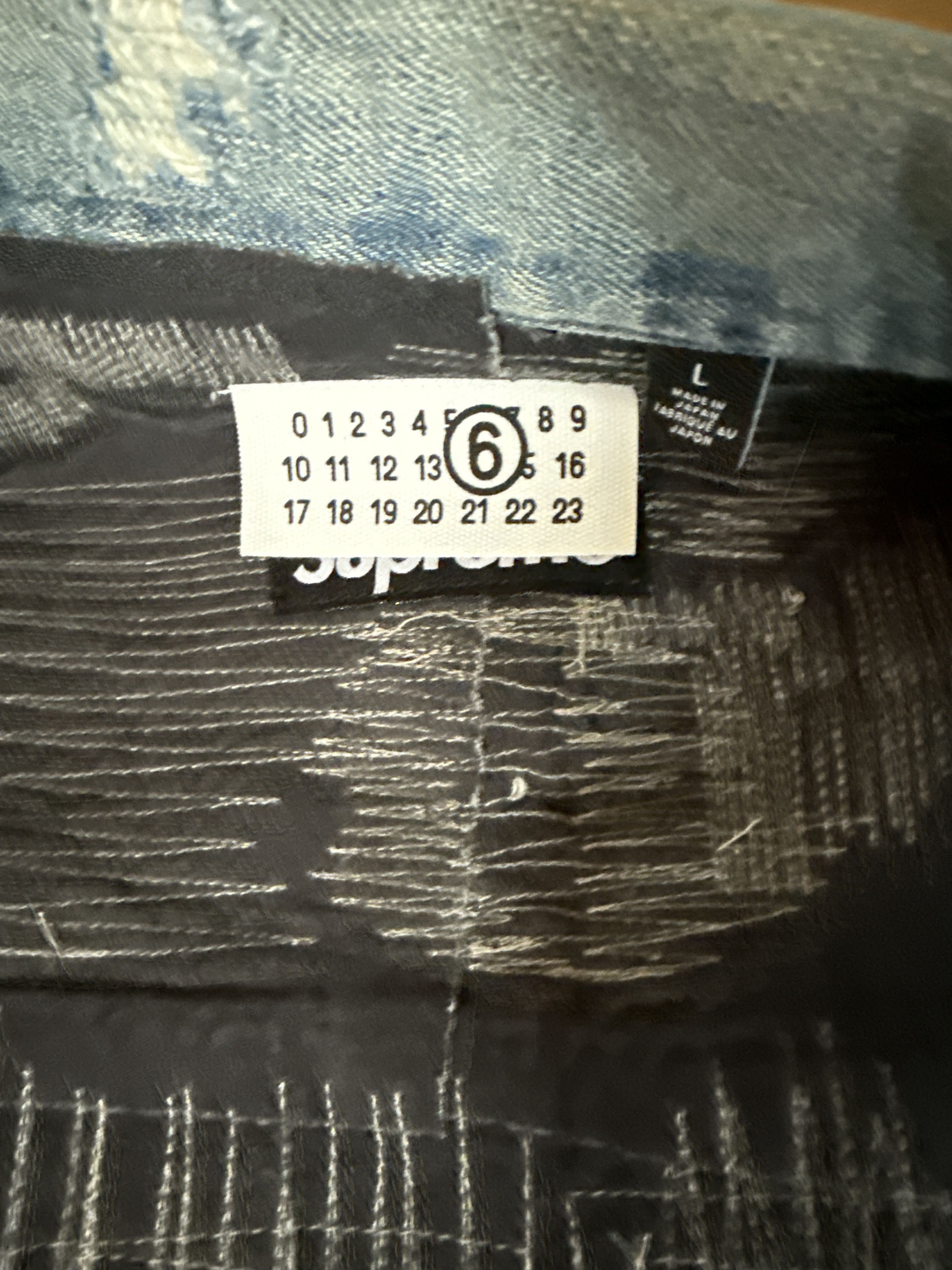 Maison Margiela Supreme Margiela Distressed Jean Jacket Size US L / EU 52-54 / 3 - 3 Thumbnail