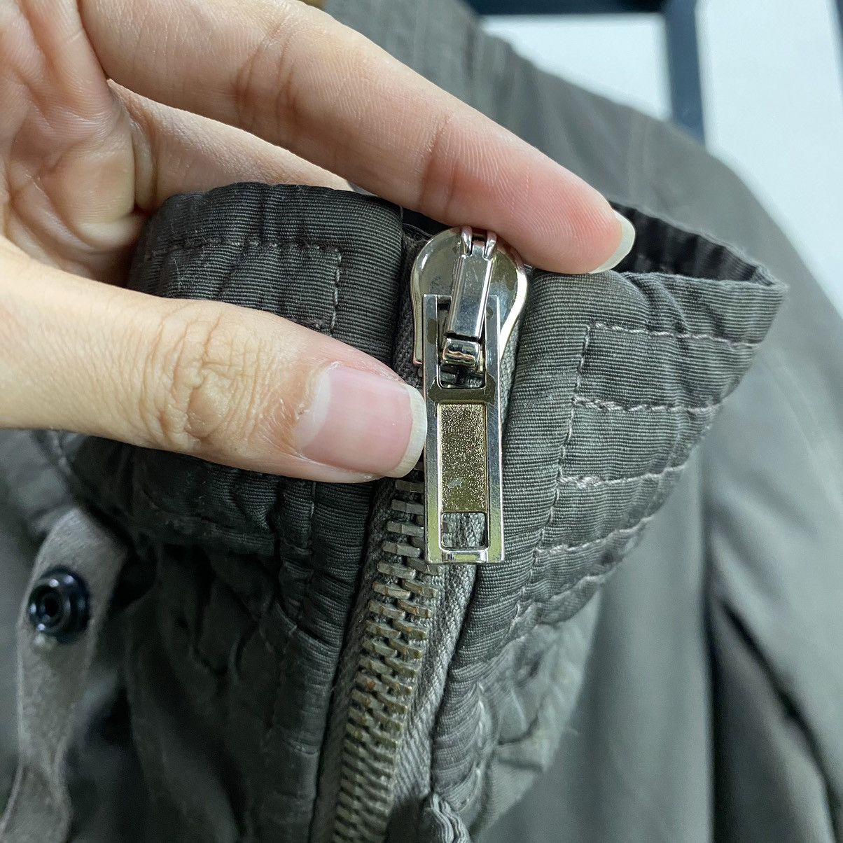 Rick Owens × Rick Owens Drkshdw Exploder parka jacket with body strap Size US XS / EU 42 / 0 - 12 Thumbnail