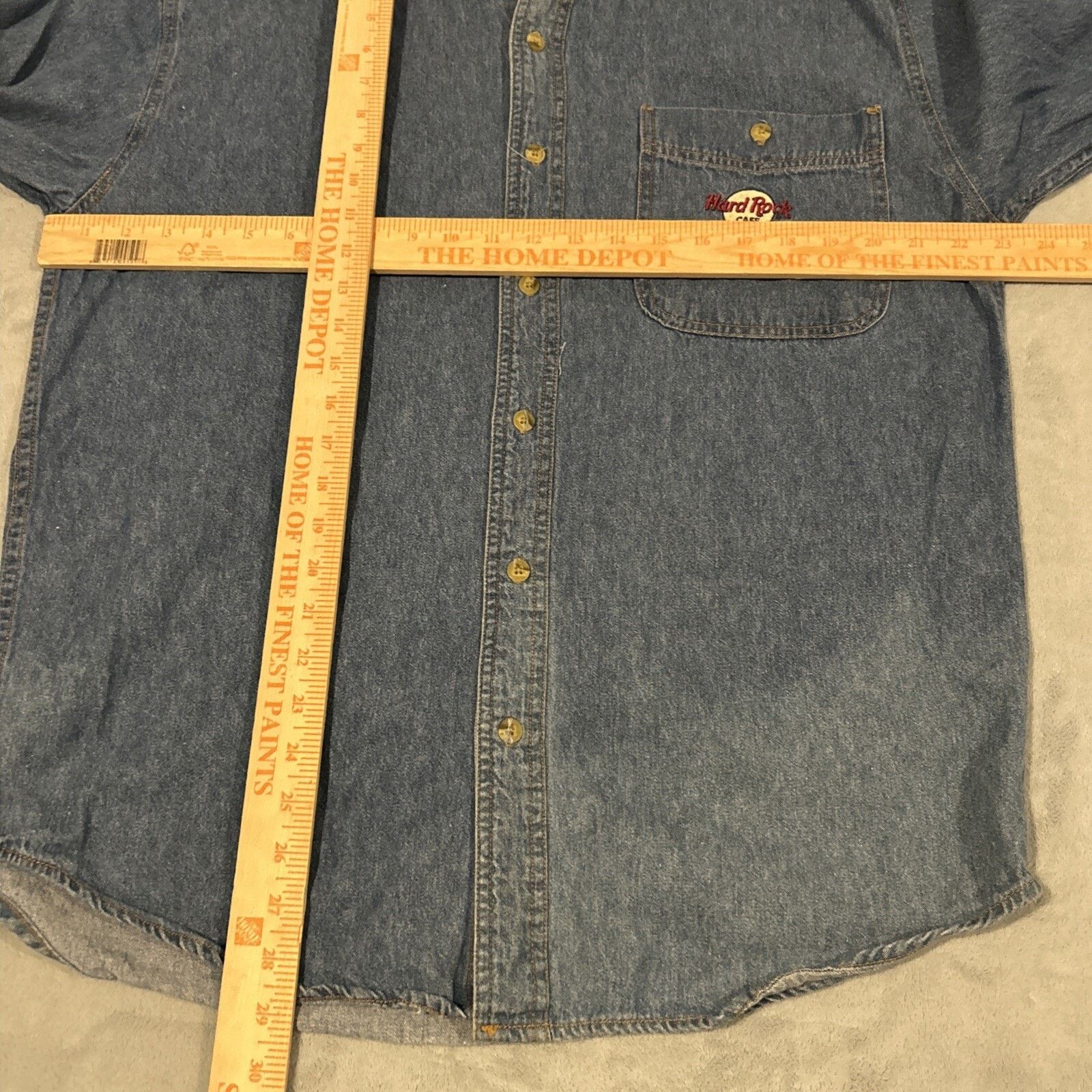 Hard Rock Cafe Hard Rock Cafe Lake Tahoe Button Up Shirt Large Guitar Music Size US L / EU 52-54 / 3 - 8 Thumbnail