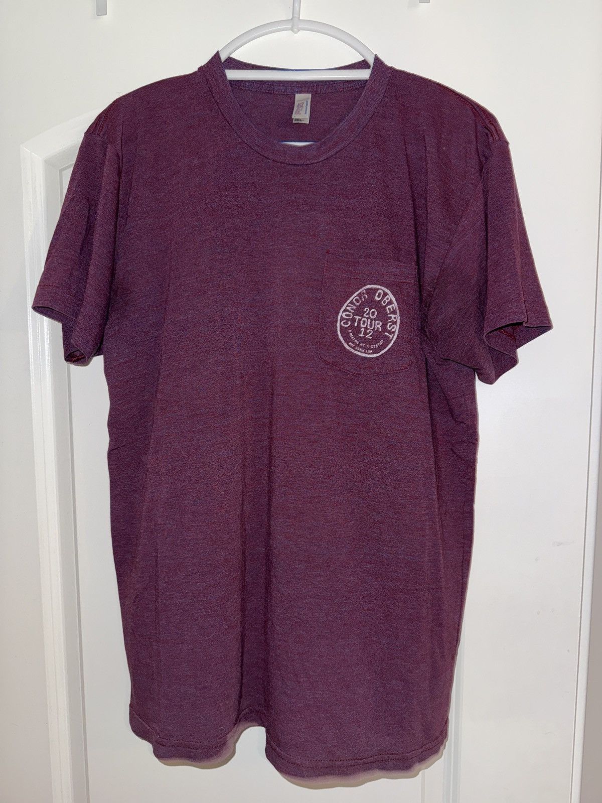 American Apparel Conor Oberst 2012 tour t shirt Size US L / EU 52-54 / 3 - 1 Thumbnail