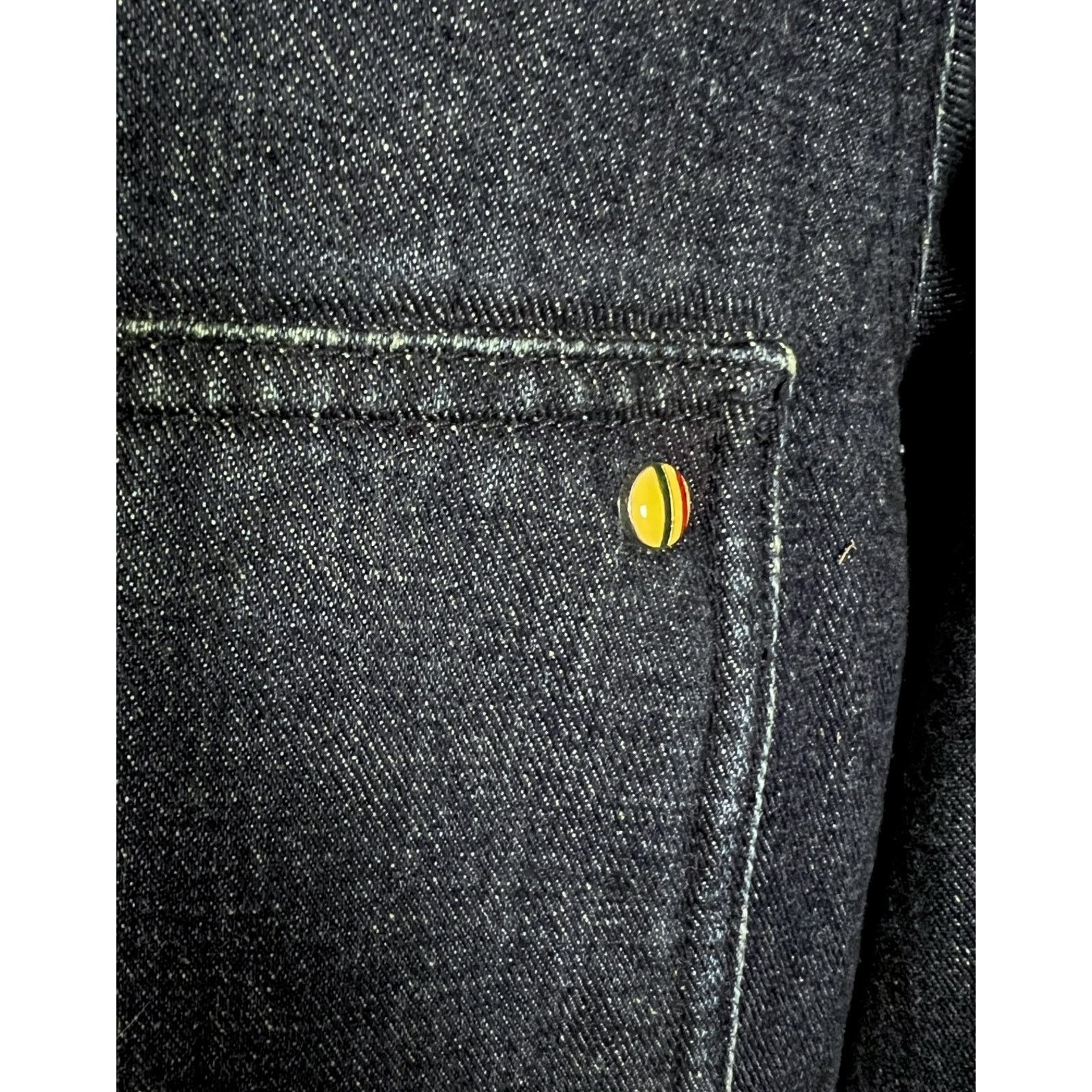 Ben Sherman Ben Sherman Women's Large Sherpa Lined Trucker Jean Jacket Size L / US 10 / IT 46 - 7 Thumbnail