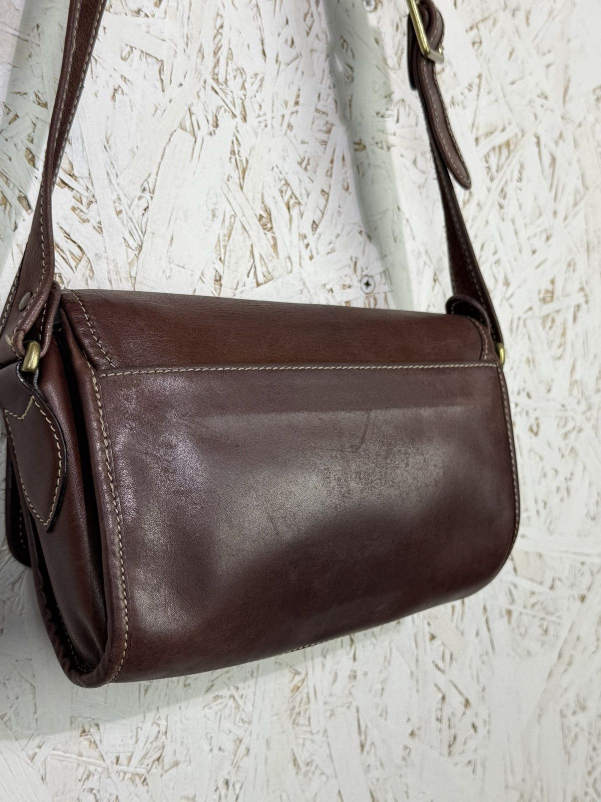 Vivienne Westwood Vivienne Westwood Gold Label Embossed Leather Shoulder Bag Size ONE SIZE - 9 Thumbnail
