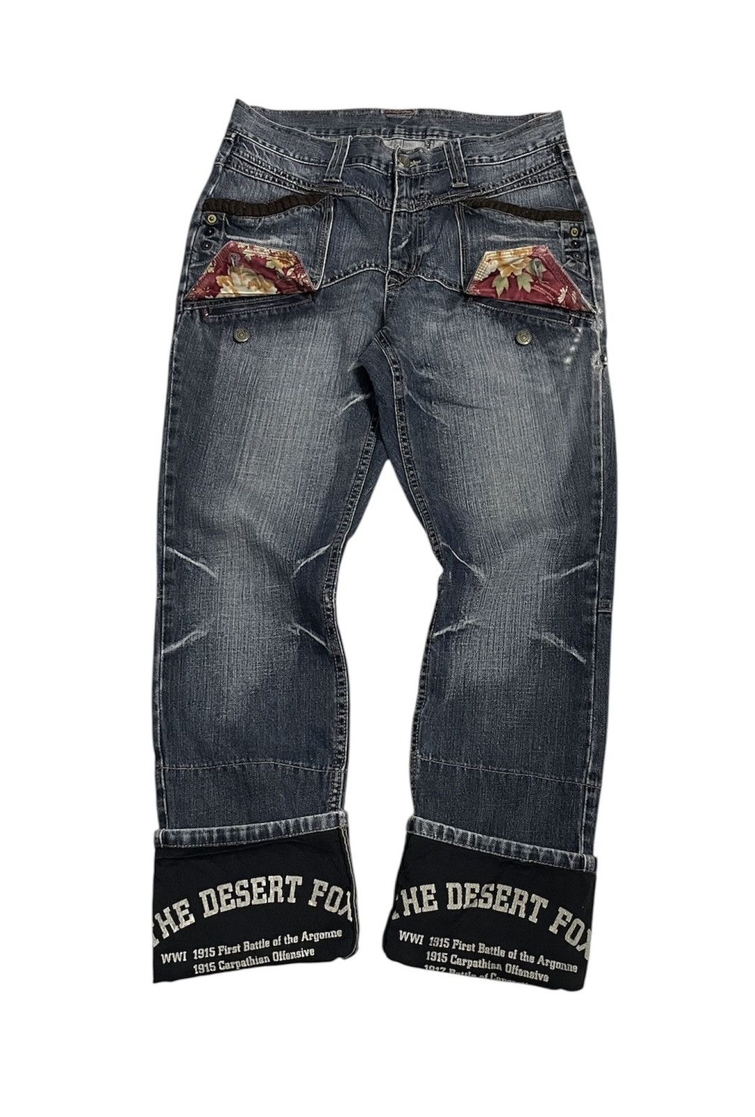 PPFM PPFM Desert Fox Distressed Jeans Size US 32 / EU 48 - 4 Thumbnail