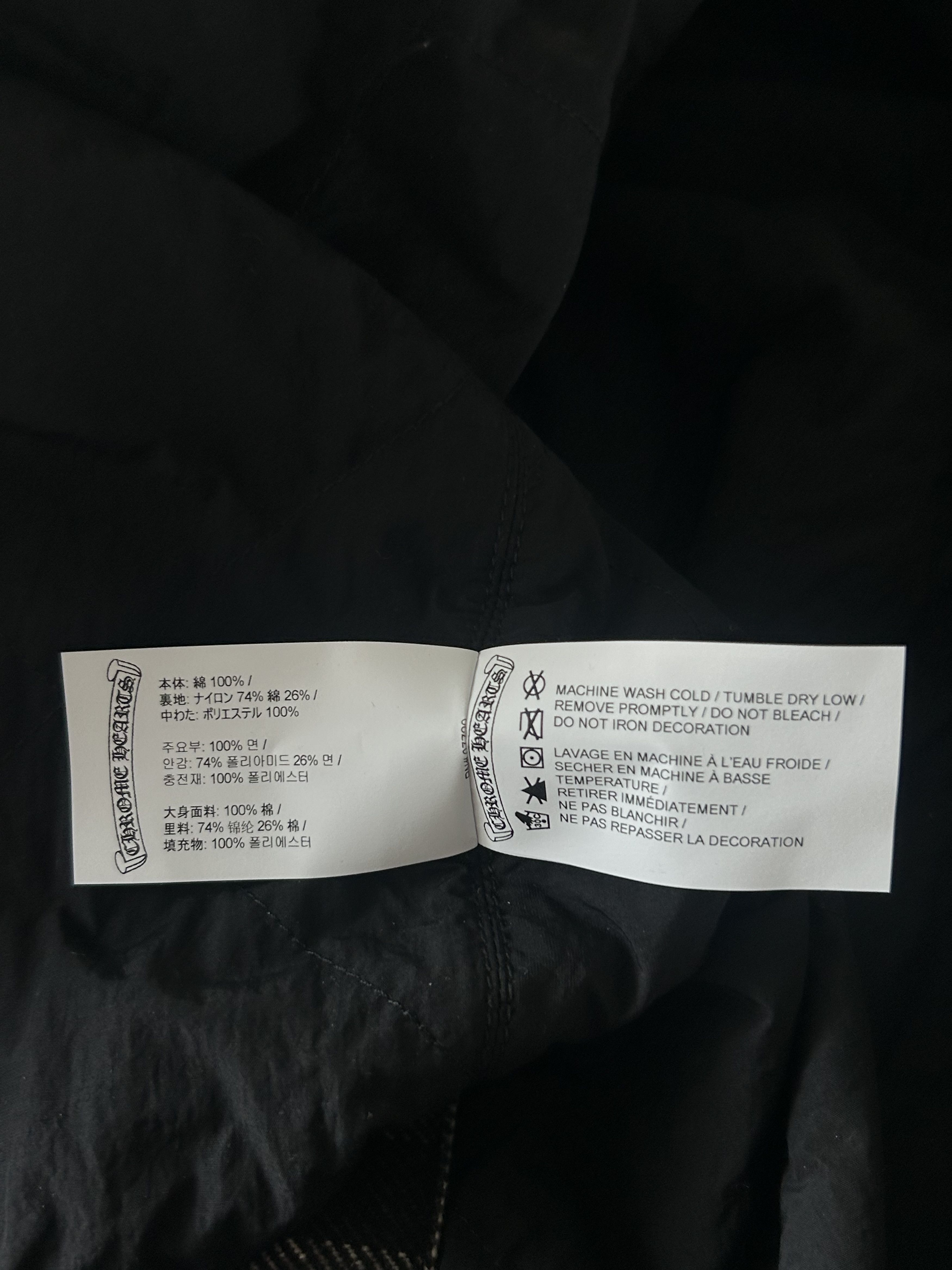Chrome Hearts Chrome Hearts Black & Grey Plaid Jacket Size US L / EU 52-54 / 3 - 5 Thumbnail
