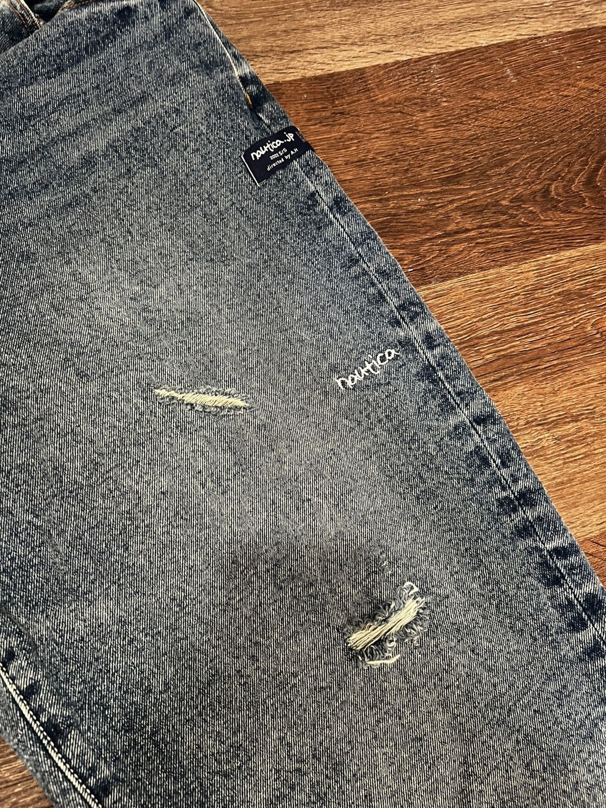 Nautica Nautica JP Jeans Bleach Washed 5 Pocket Denim Size US 36 / EU 52 - 2 Thumbnail
