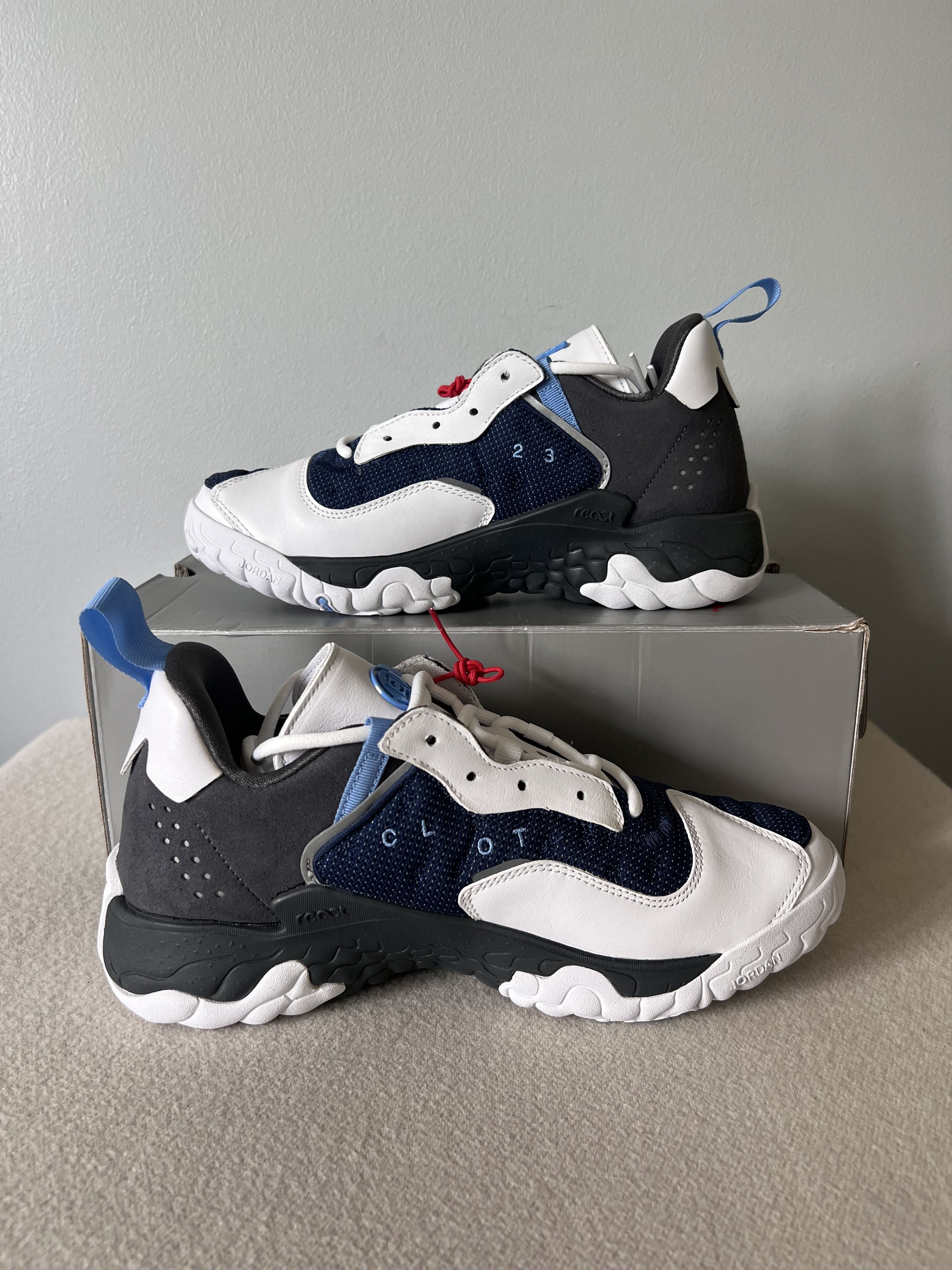 CLOT × Jordan Brand CLOT Jordan Delta 2 SP in Flint Blue Size US 8 / EU 41 - 3 Thumbnail
