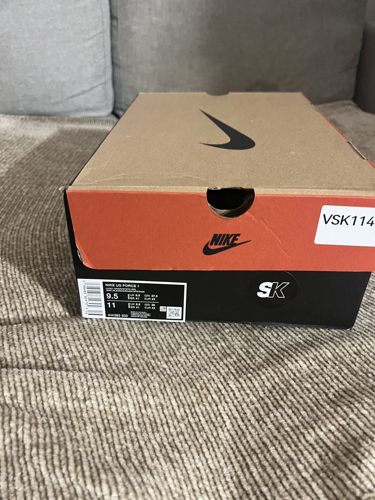 Lil Yachty × Nike Air Force 1 Low Lil Yachty Concrete Boys Lucky Green Size US 9.5 / EU 42-43 - 4 Thumbnail